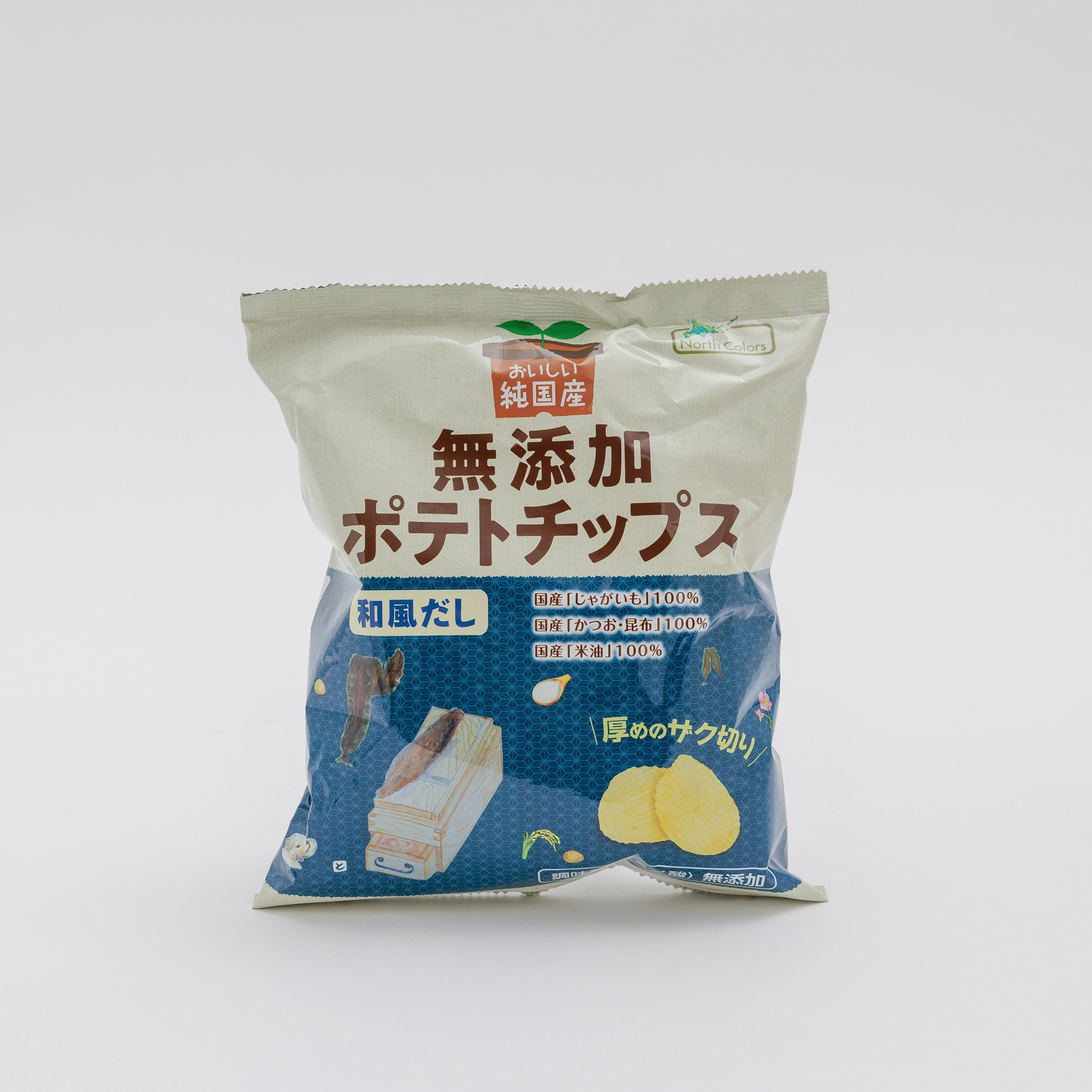 ノースカラーズ 純国産ポテトチップス 和風だし 53g