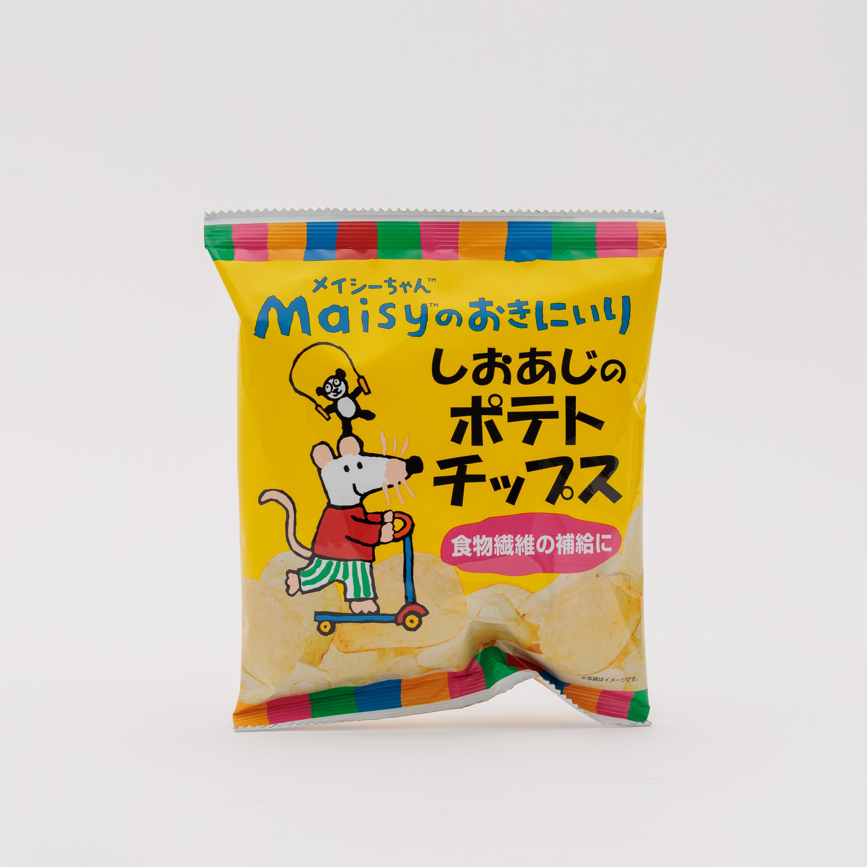 創健社 メイシーちゃん(TM)のおきにいり しおあじのポテトチップス 34g
