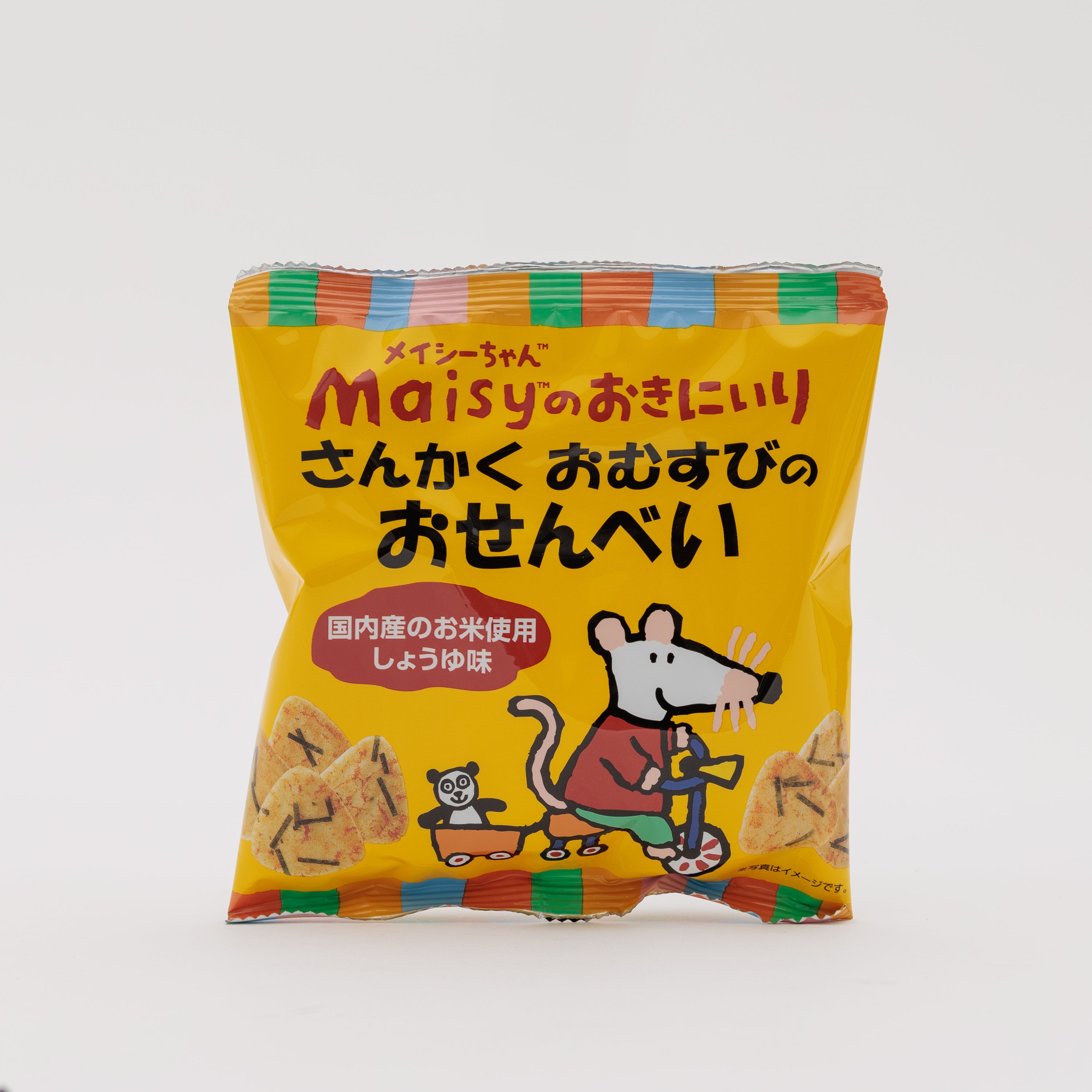 創健社 メイシーちゃん(TM)のおきにいり さんかくおむすびのおせんべい 35g