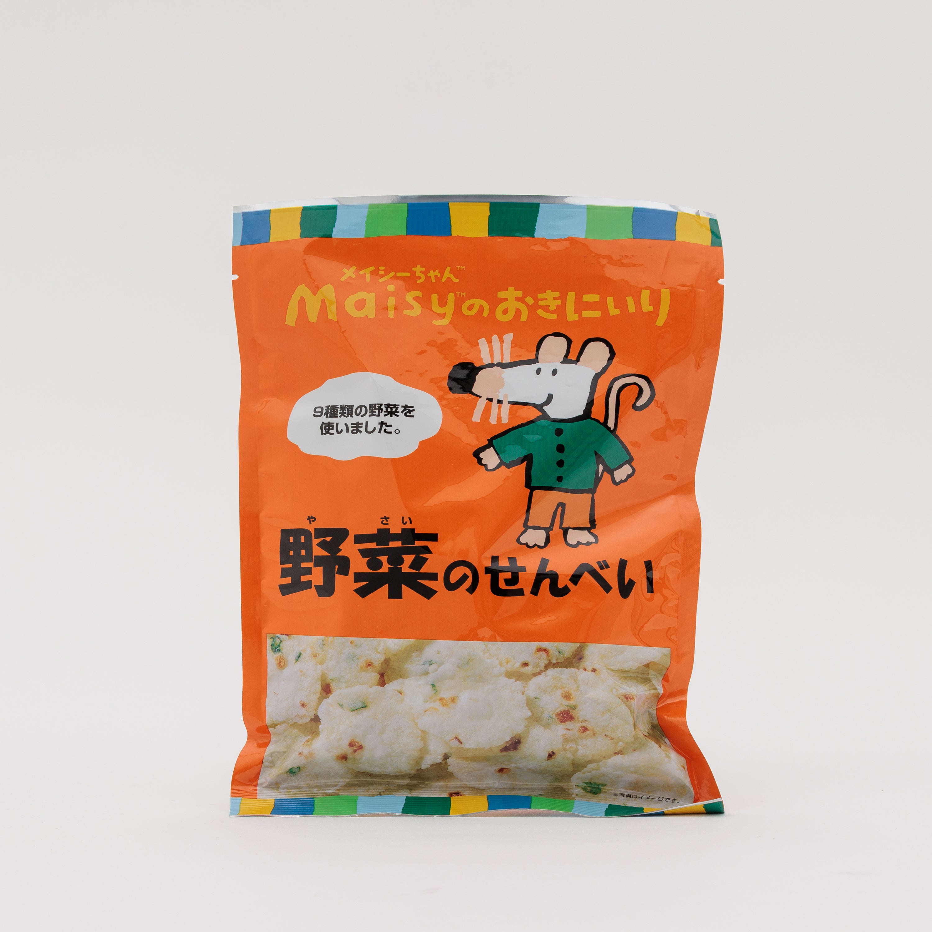 創健社 メイシーちゃん(TM)のおきにいり 野菜のせんべい 48g