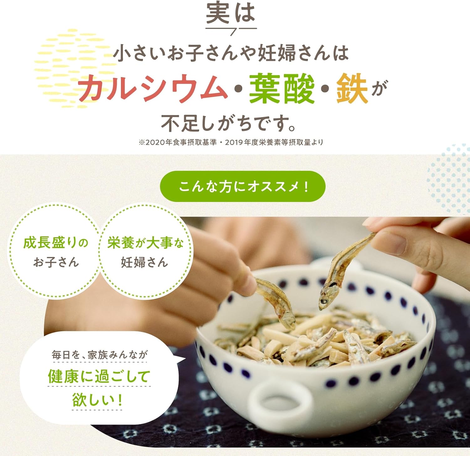 へそのや × MuSuBi cottonコラボ おやこdeいりこ&ハンカチセット