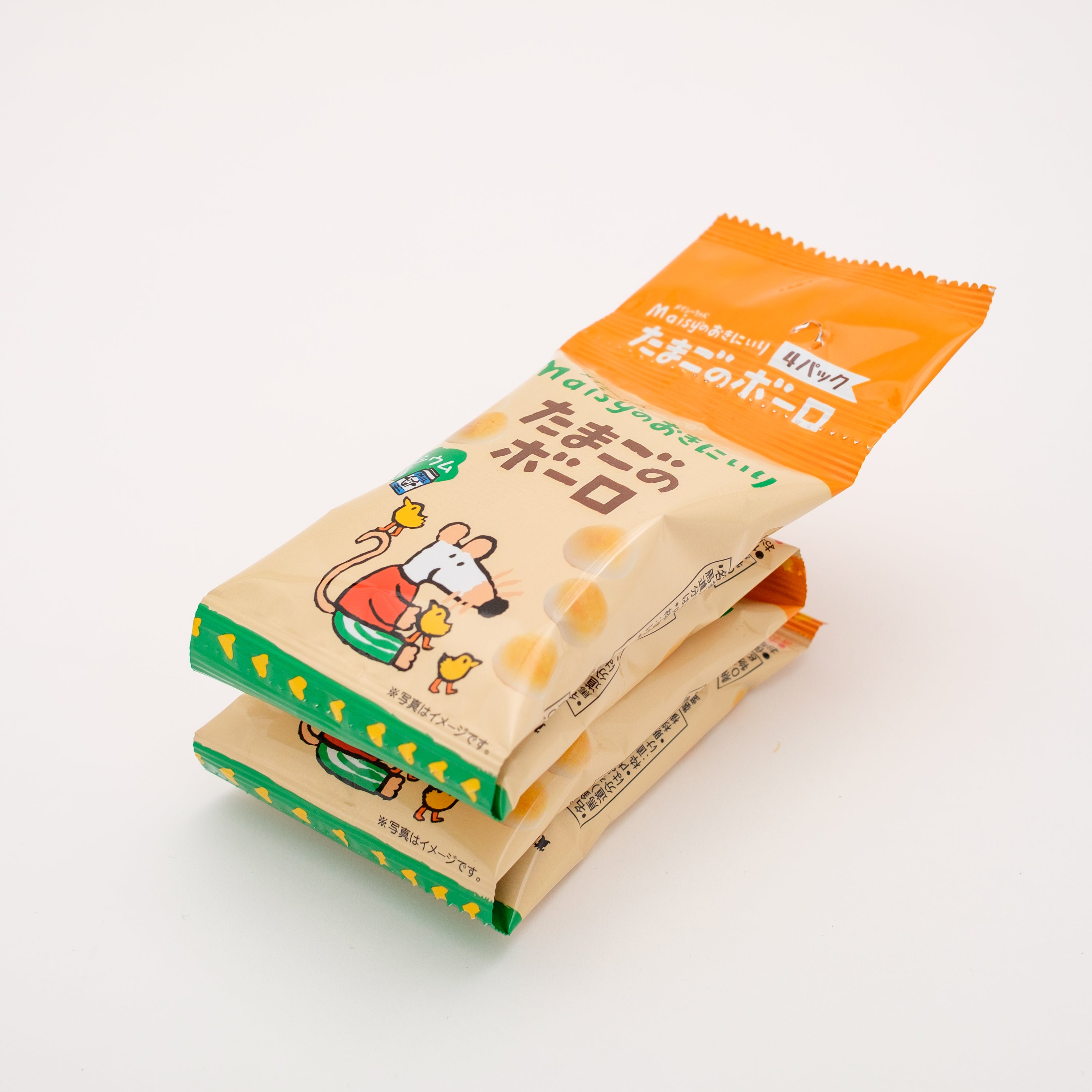 創健社 メイシーちゃん(TM)のおきにいり たまごのボーロ 16g×4