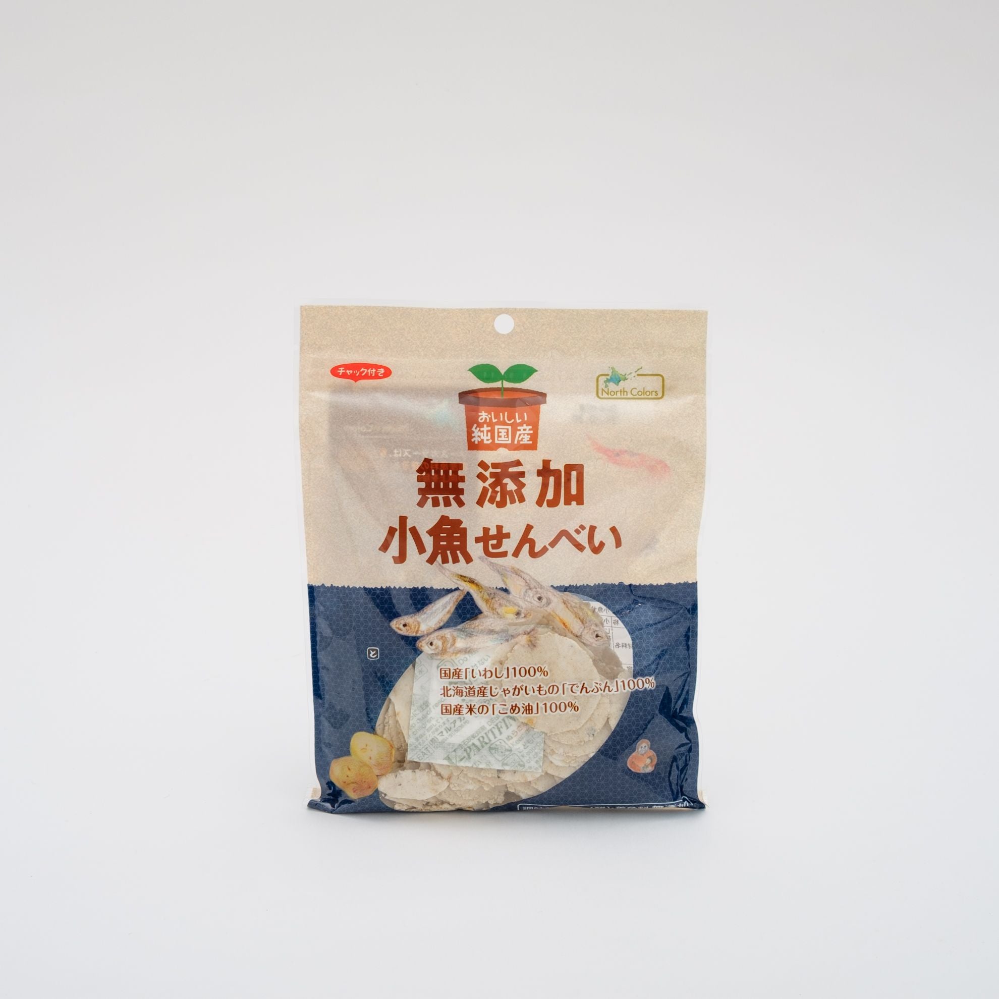 ノースカラーズ 純国産小魚せんべい