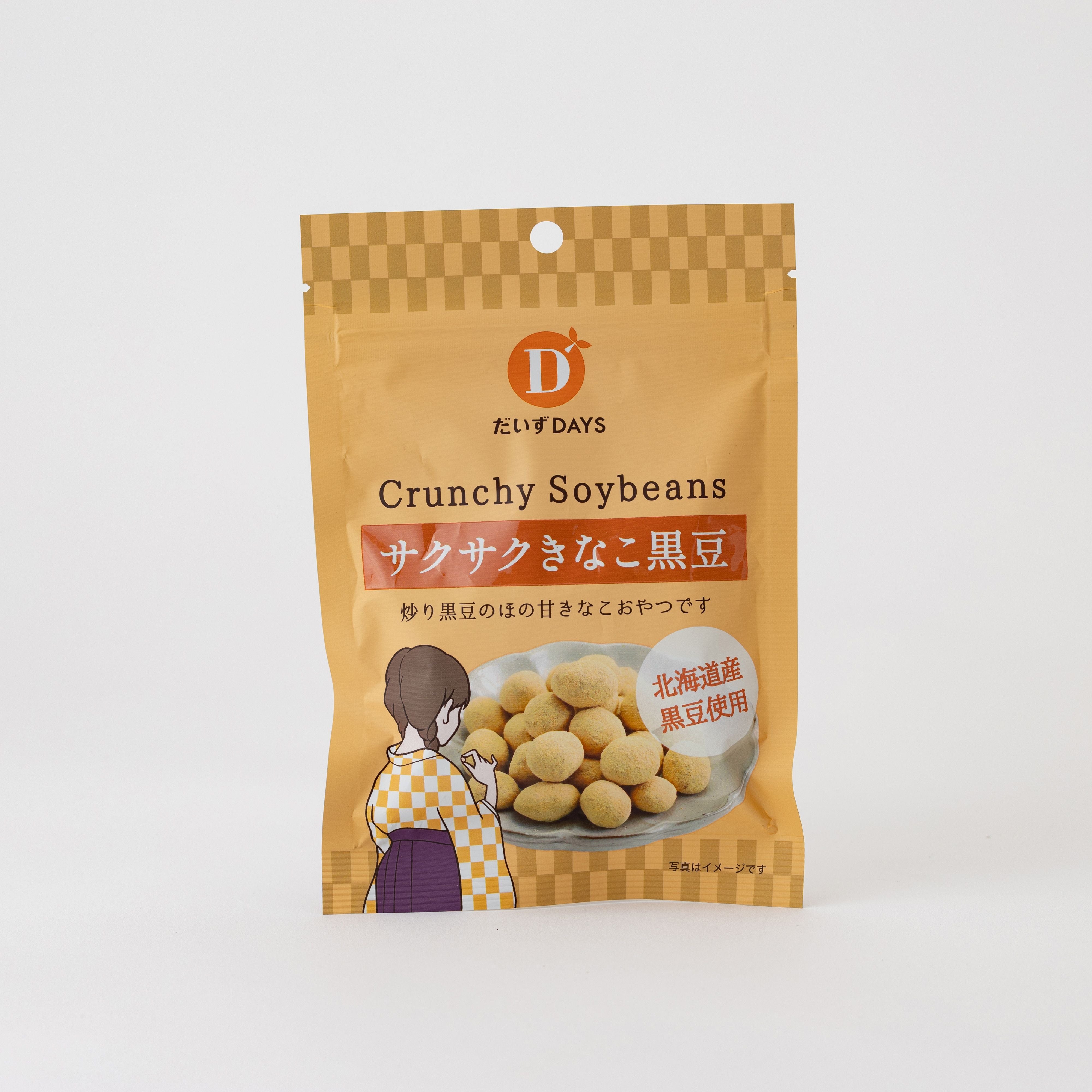 ムソー だいずデイズ サクサクきなこ黒豆 35g