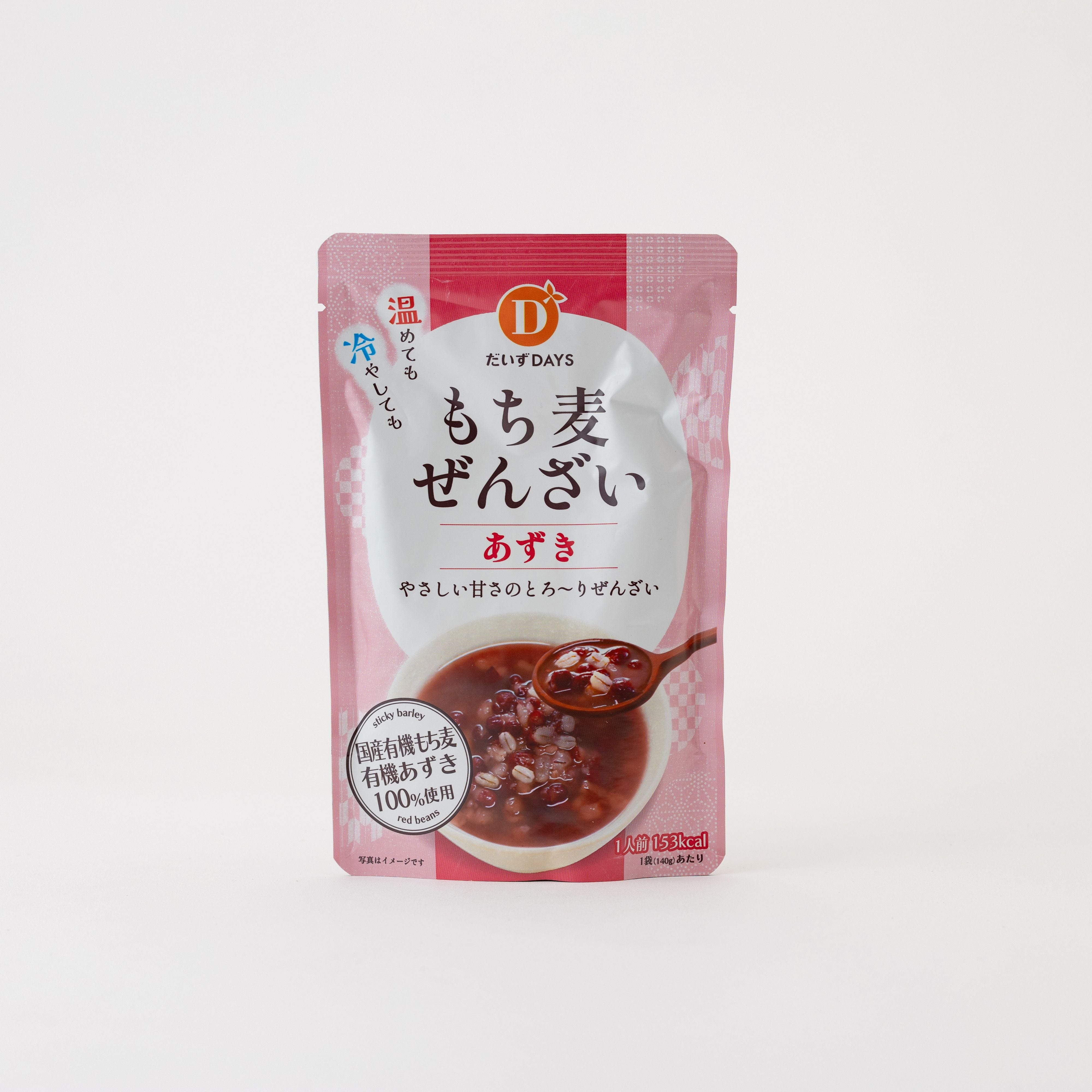 ムソー だいずデイズ あずきもち麦ぜんざい140g
