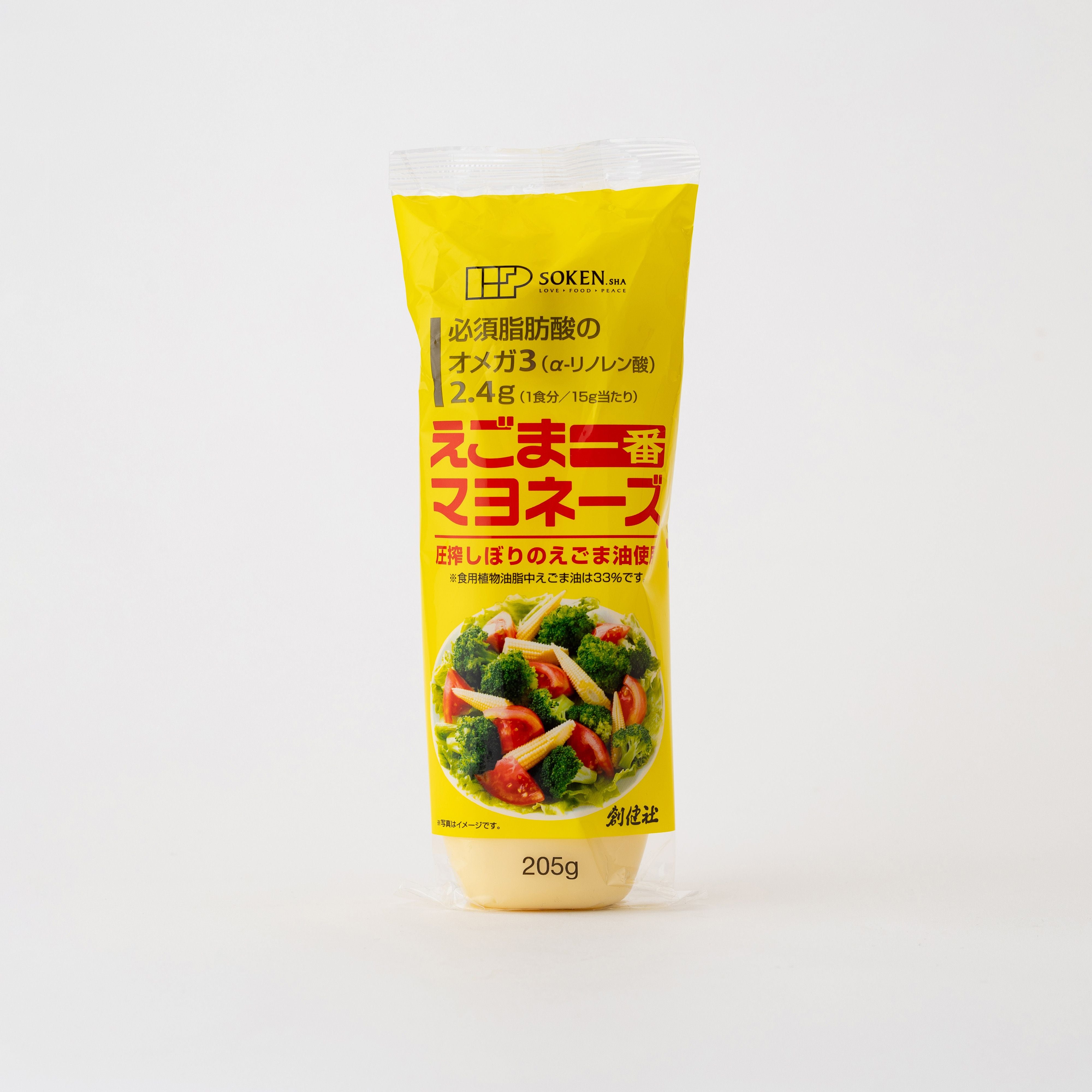 創健社 えごま一番マヨネーズ 205g