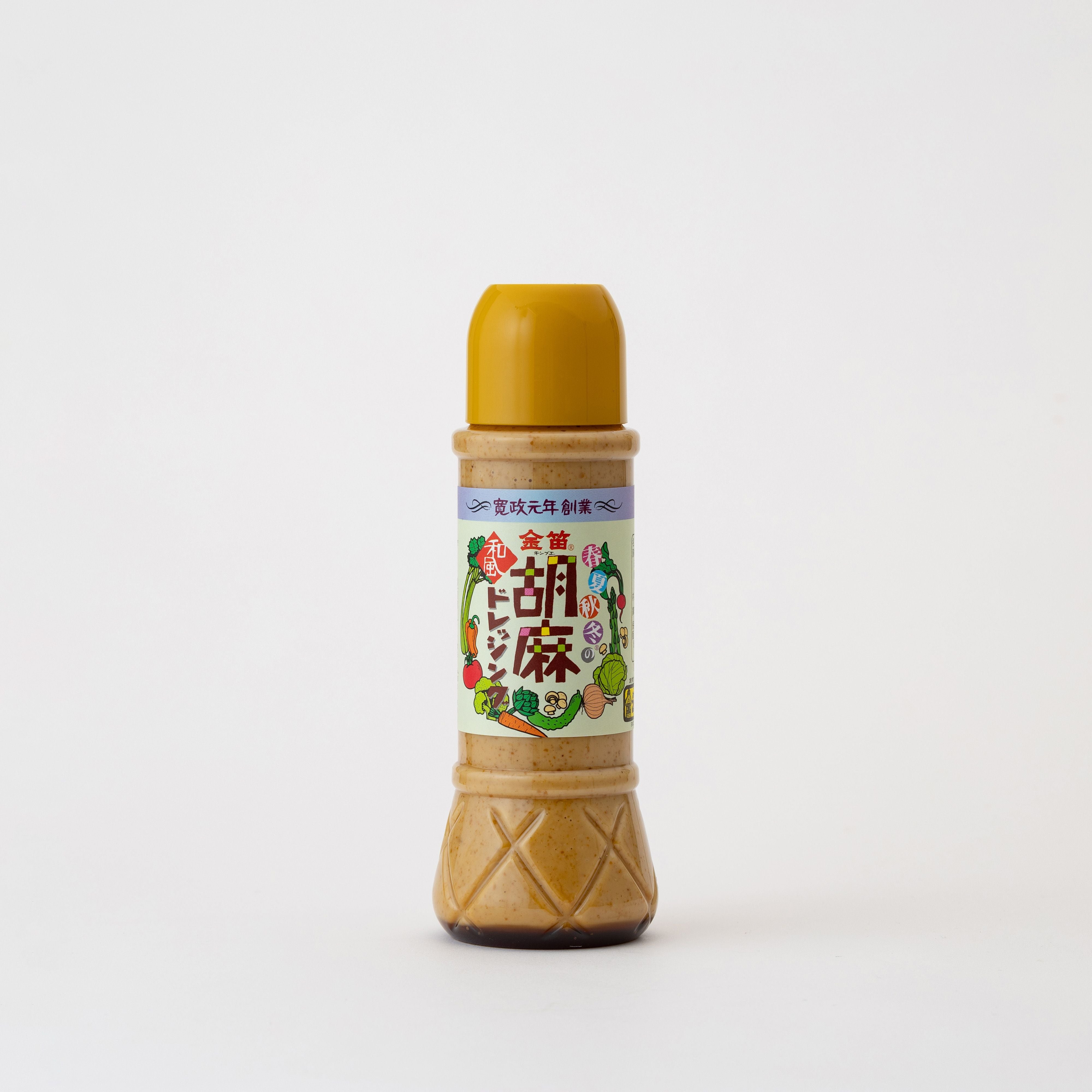笛木醤油 金笛 胡麻ドレッシング 390ml