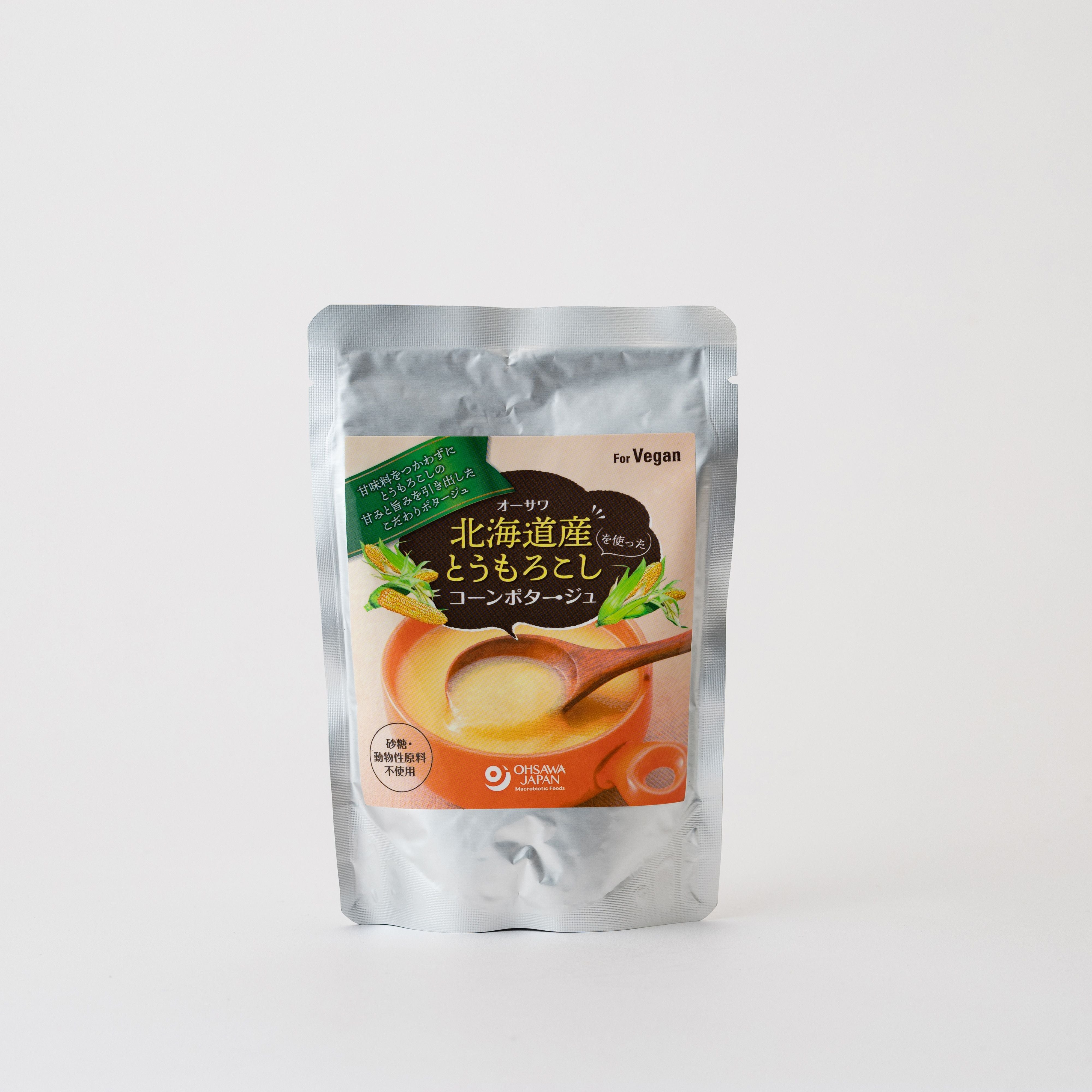 オーサワ 北海道産とうもろこしを使ったコーンポタージュ 140g