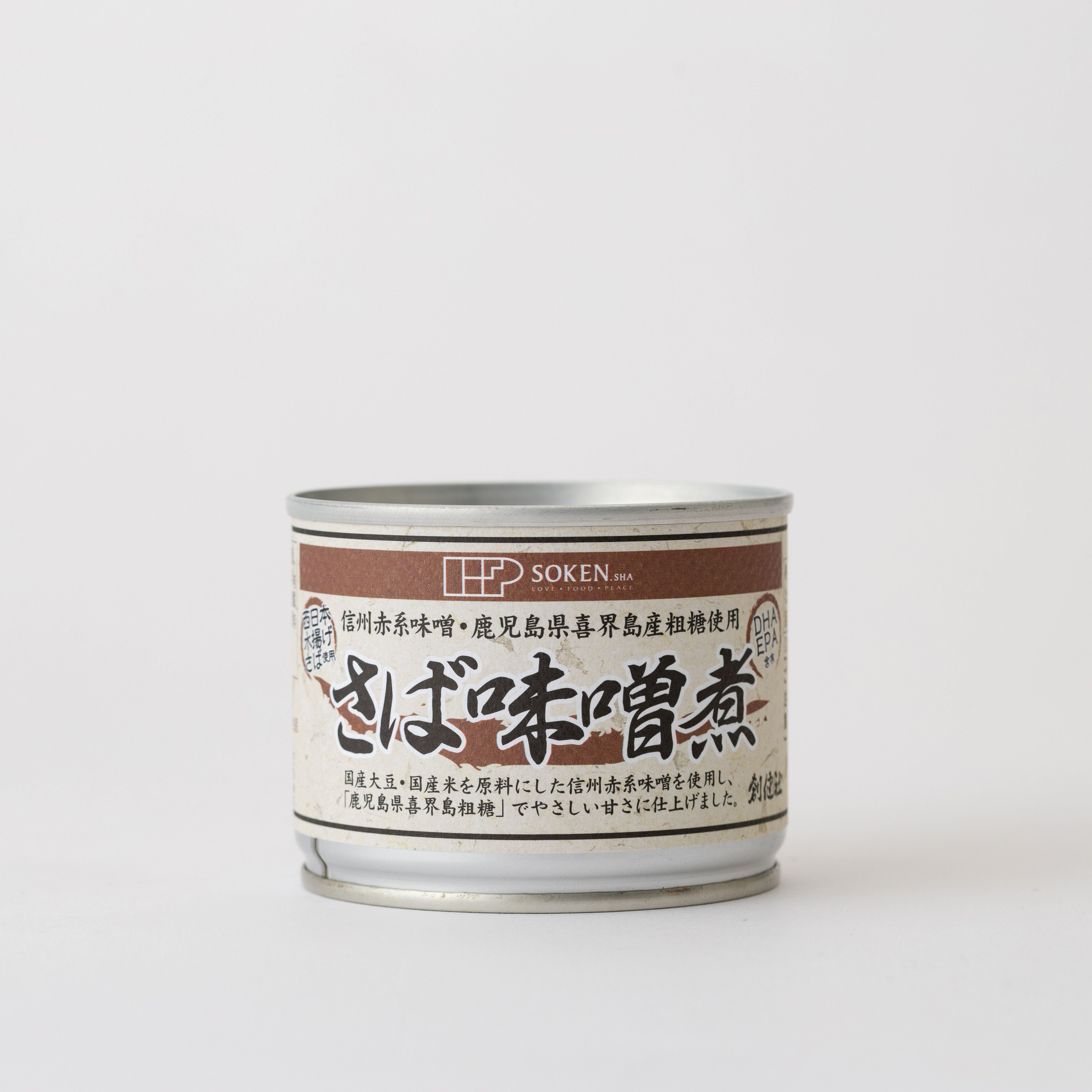 創健社 さば味噌煮 190g(固形量140g)