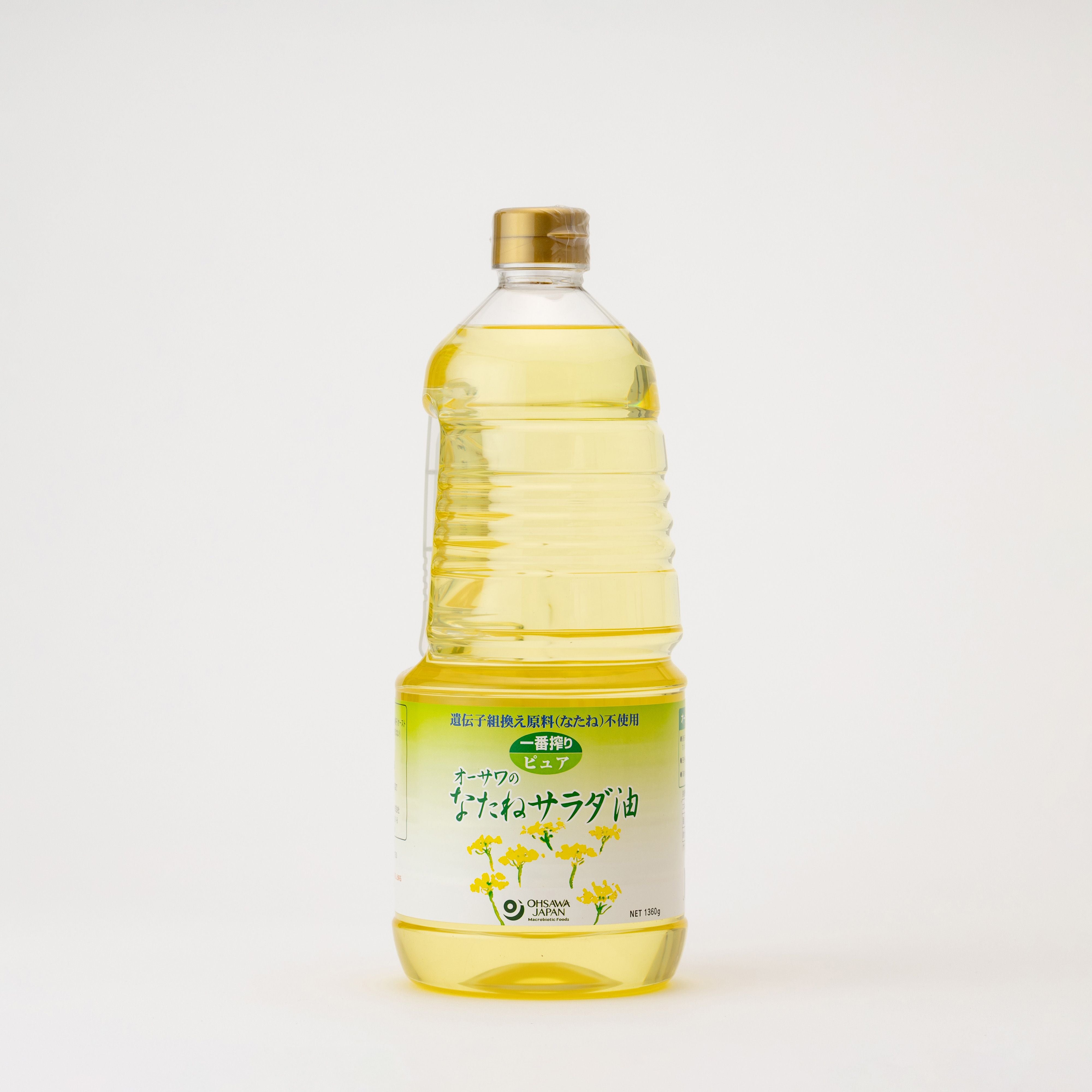 オーサワのなたねサラダ油(ペットボトル)