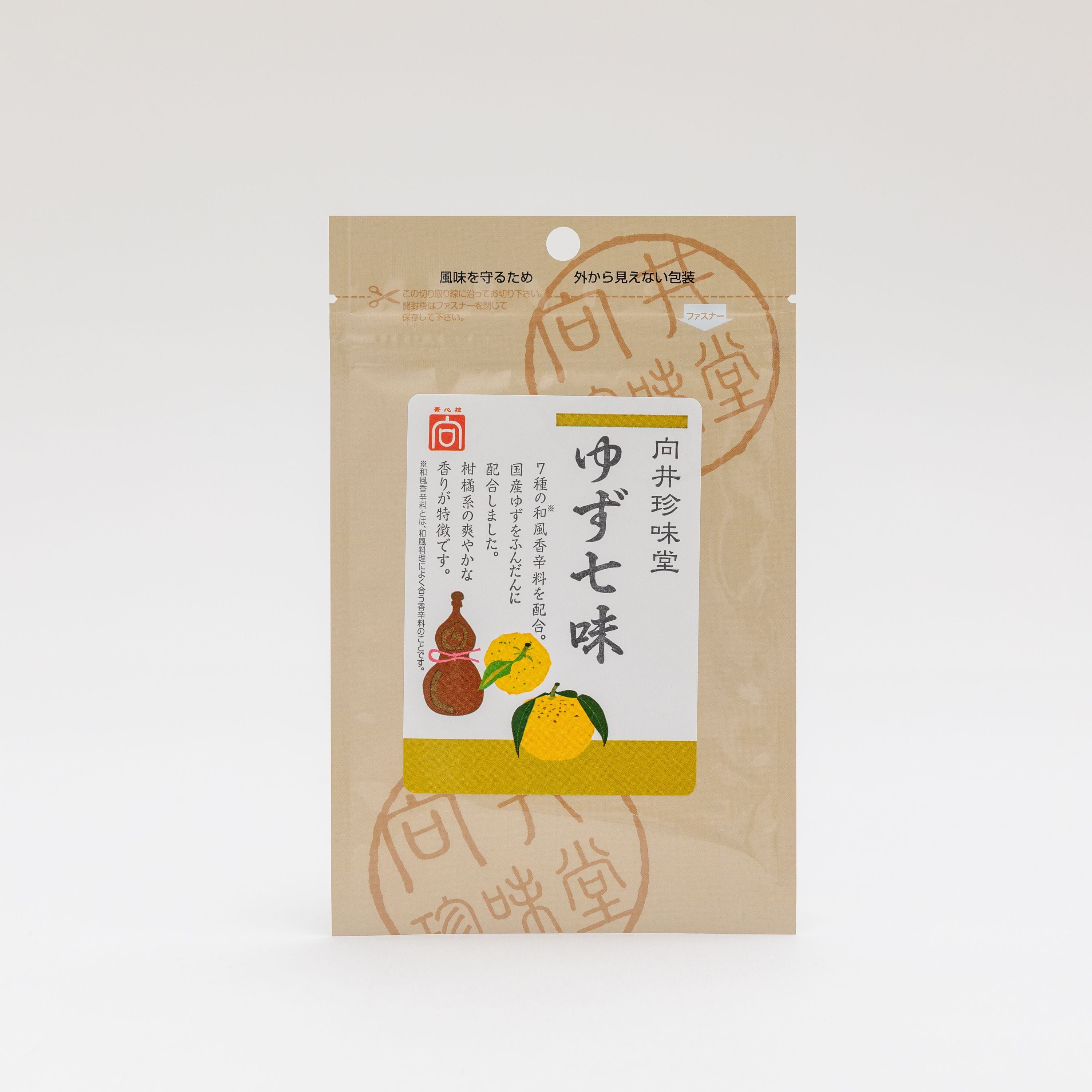 向井 香辛料 ゆず七味 10g