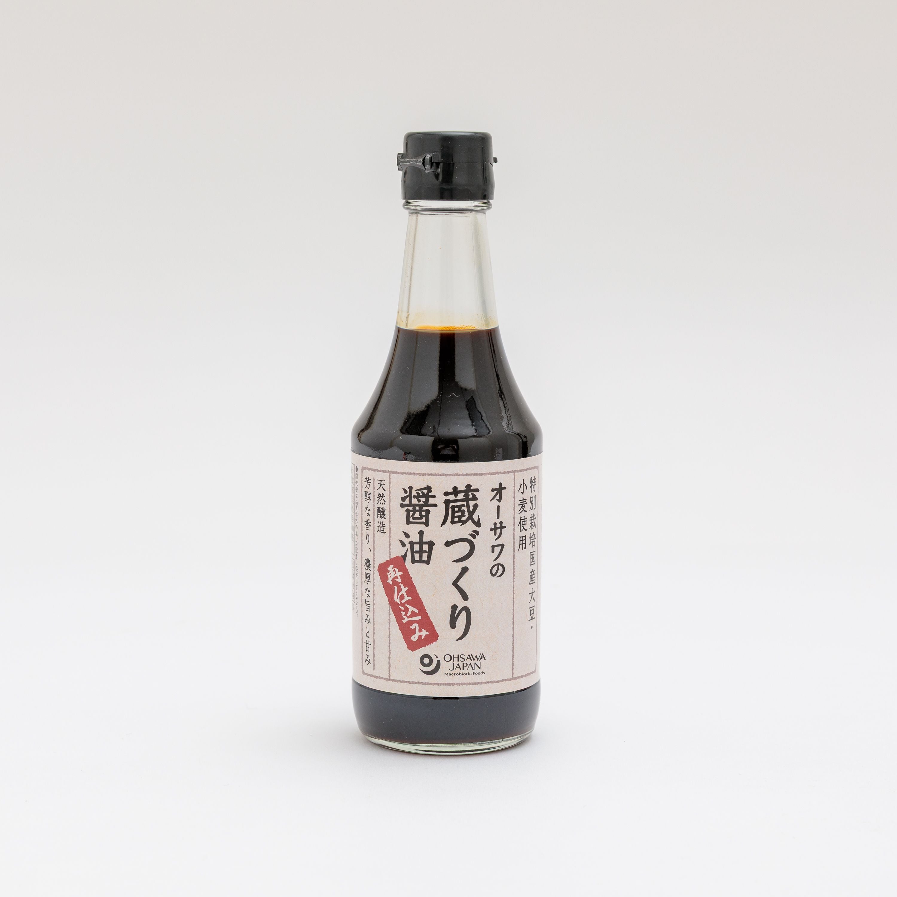 オーサワの蔵づくり醤油(再仕込み) 300ml