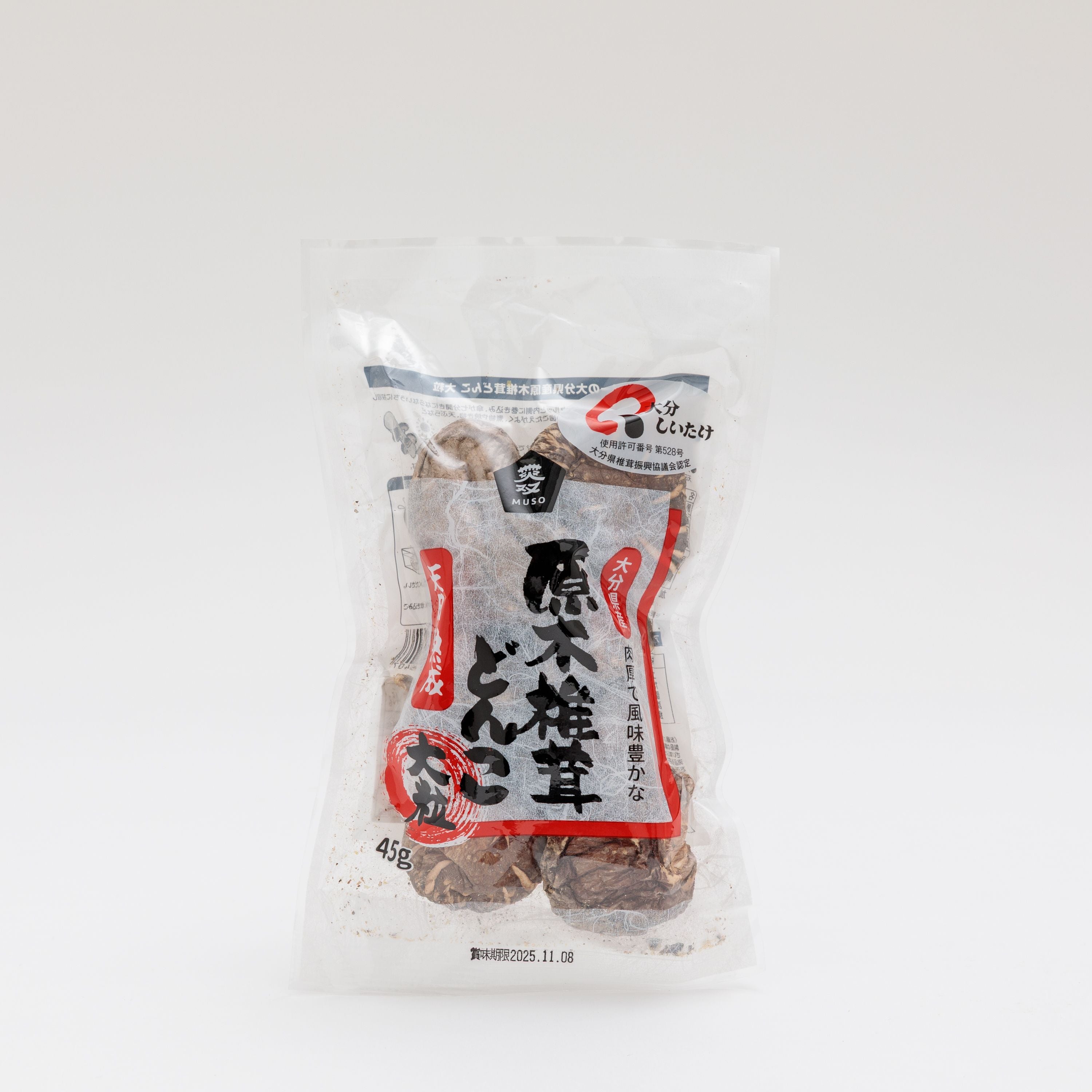 ムソー 大分産原木椎茸どんこ 大粒 45g