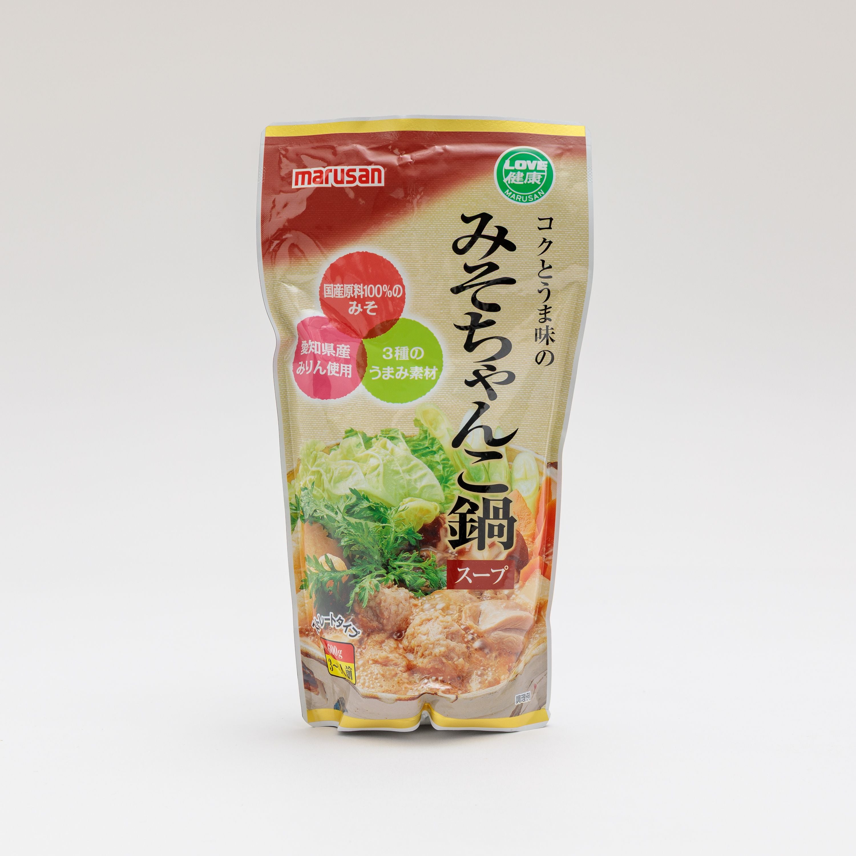 マルサン みそちゃんこ鍋スープ 600g