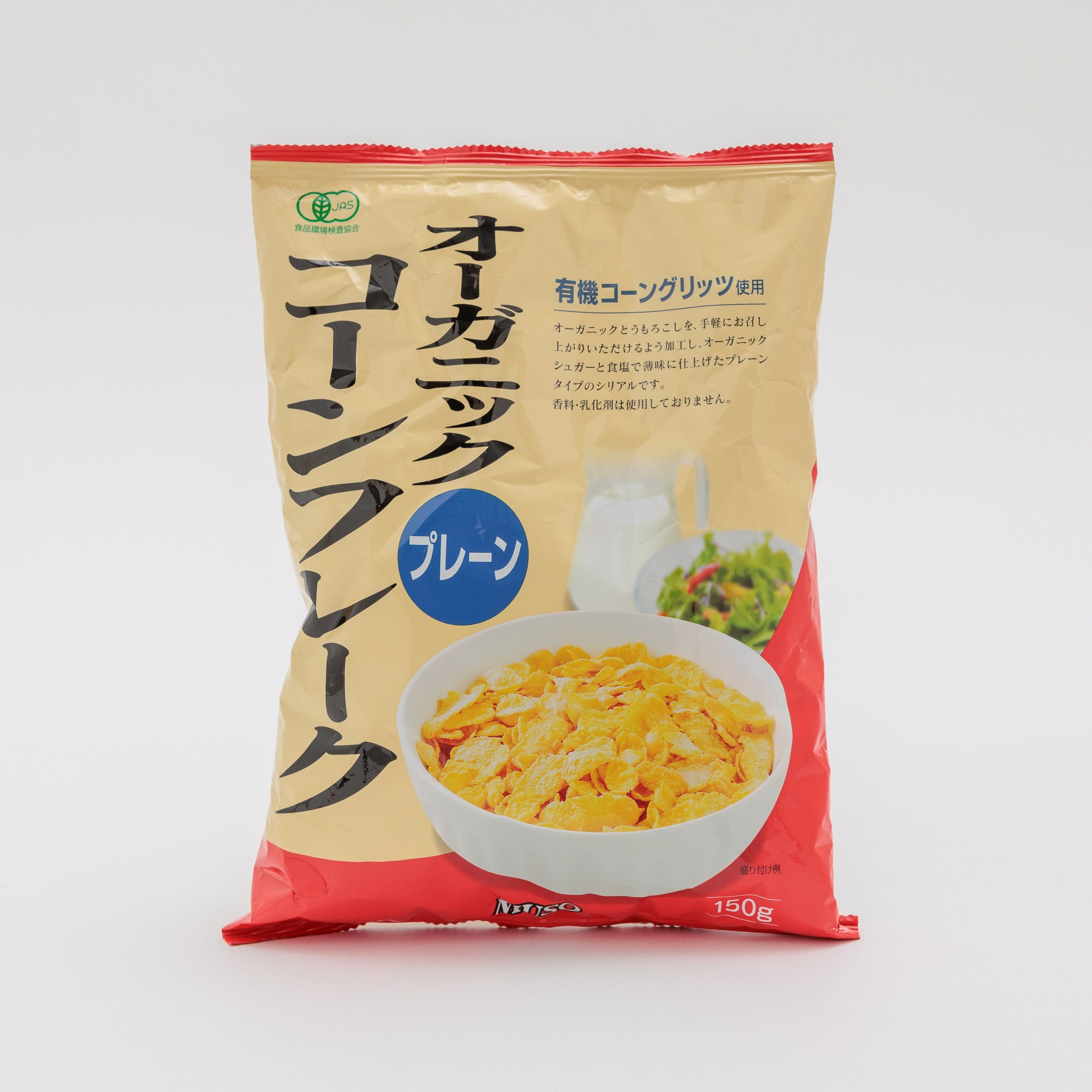 ムソー オーガニック コーンフレーク プレーン 150g