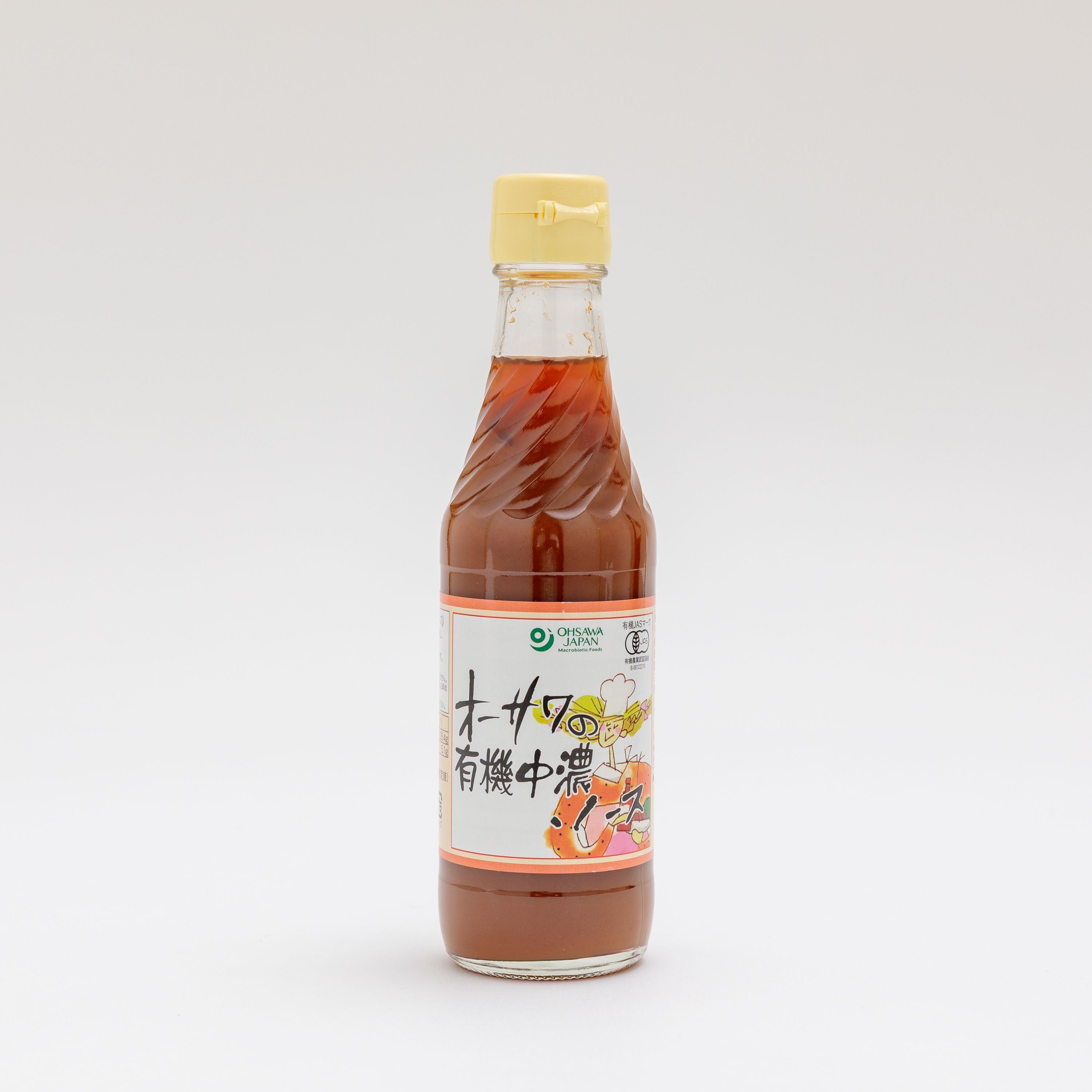 オーサワの有機中濃ソース 250ml