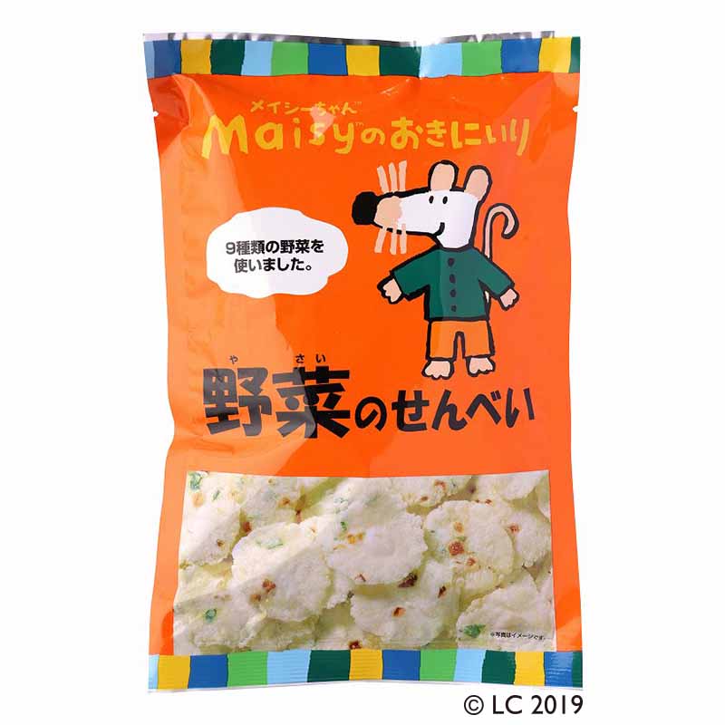 創健社 メイシーちゃん（ＴＭ）のおきにいり 野菜のせんべい 48g