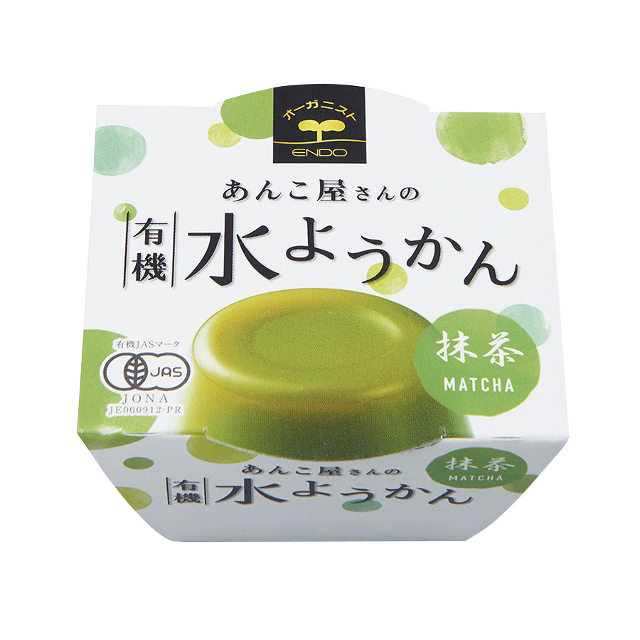 あんこ屋さんの有機水ようかん(抹茶)