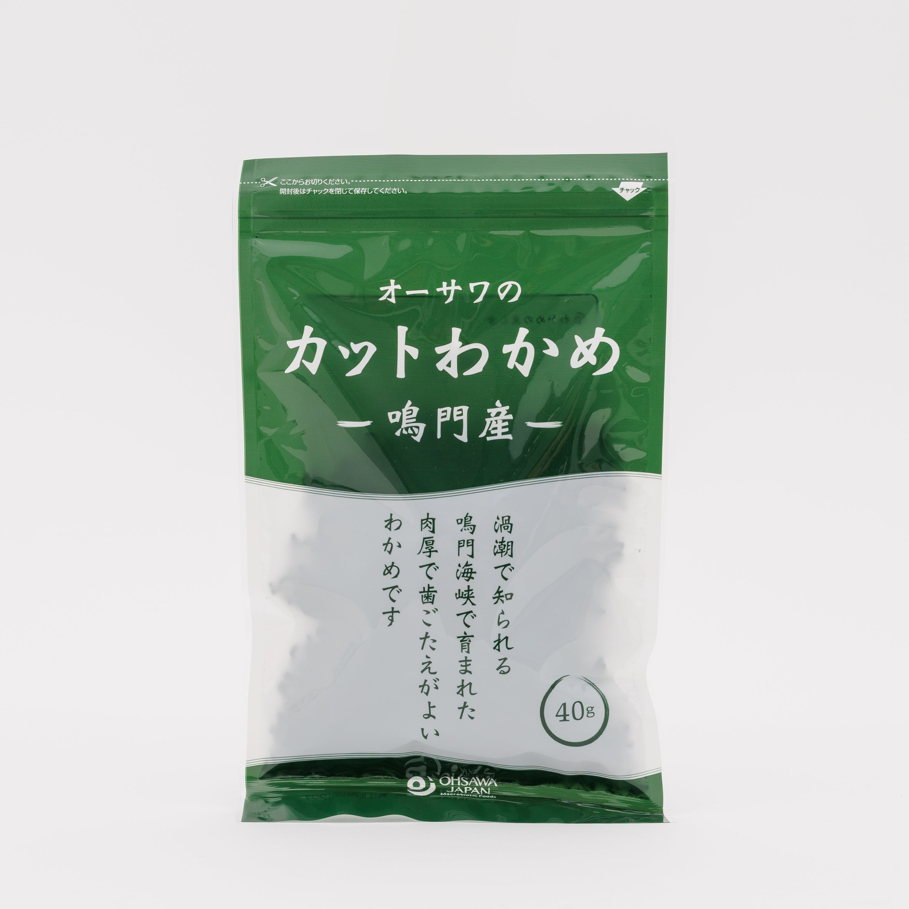 オーサワの鳴門産ｶｯﾄわかめ40g