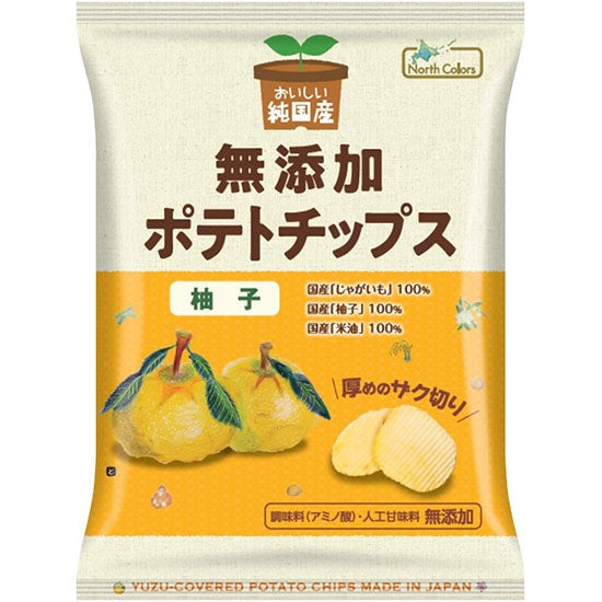 ノースカラーズ 純国産ポテトチップス 柚子53g