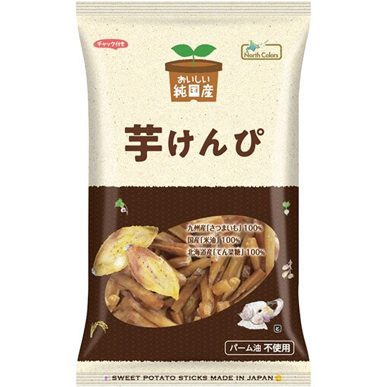 お得に買える！【賞味期限：2025/3/31】ノースカラーズ　純国産芋けんぴ 125g