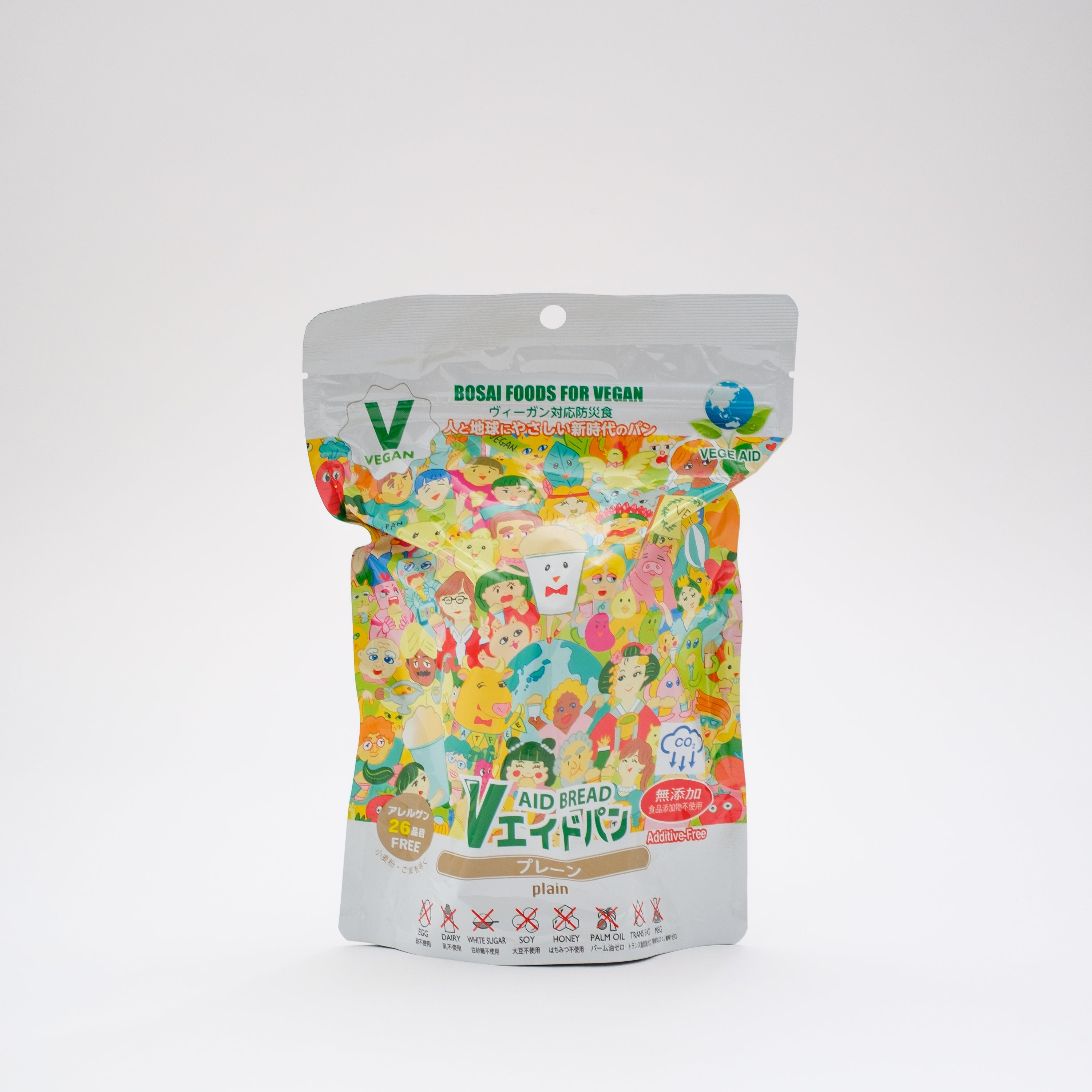 創健社Vエイド保存パン プレーン| 無添加や自然食品のお店