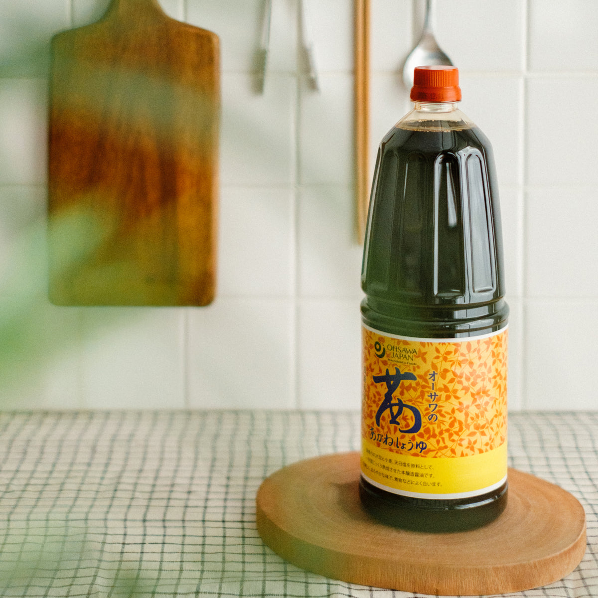 オーサワの茜醤油（ペットボトル）1.8L