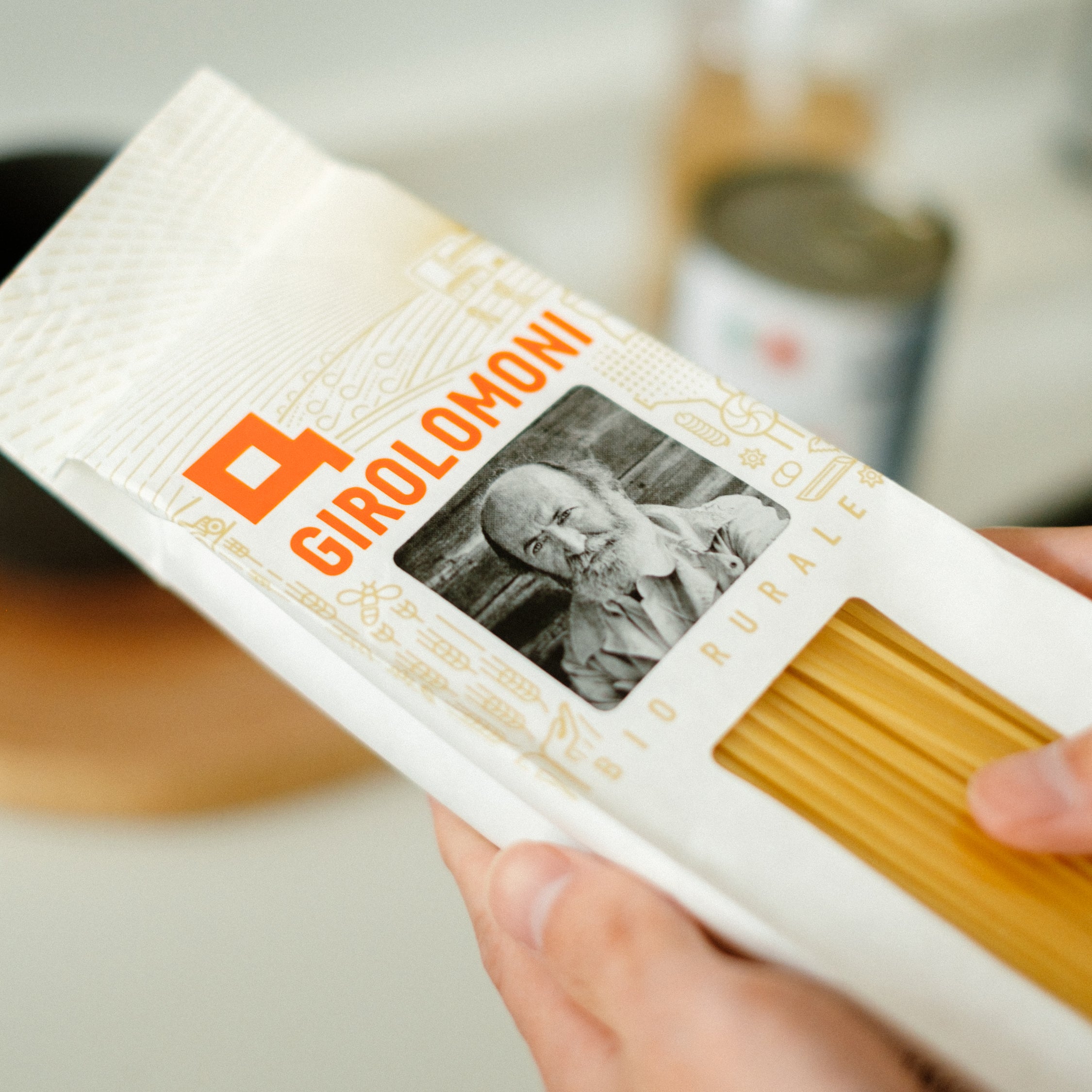 ジロロモーニ　デュラム小麦　有機スパゲッティ　５００ｇ