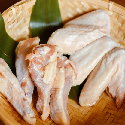 京都府京丹後産　京地どり　手羽先・手羽元セット