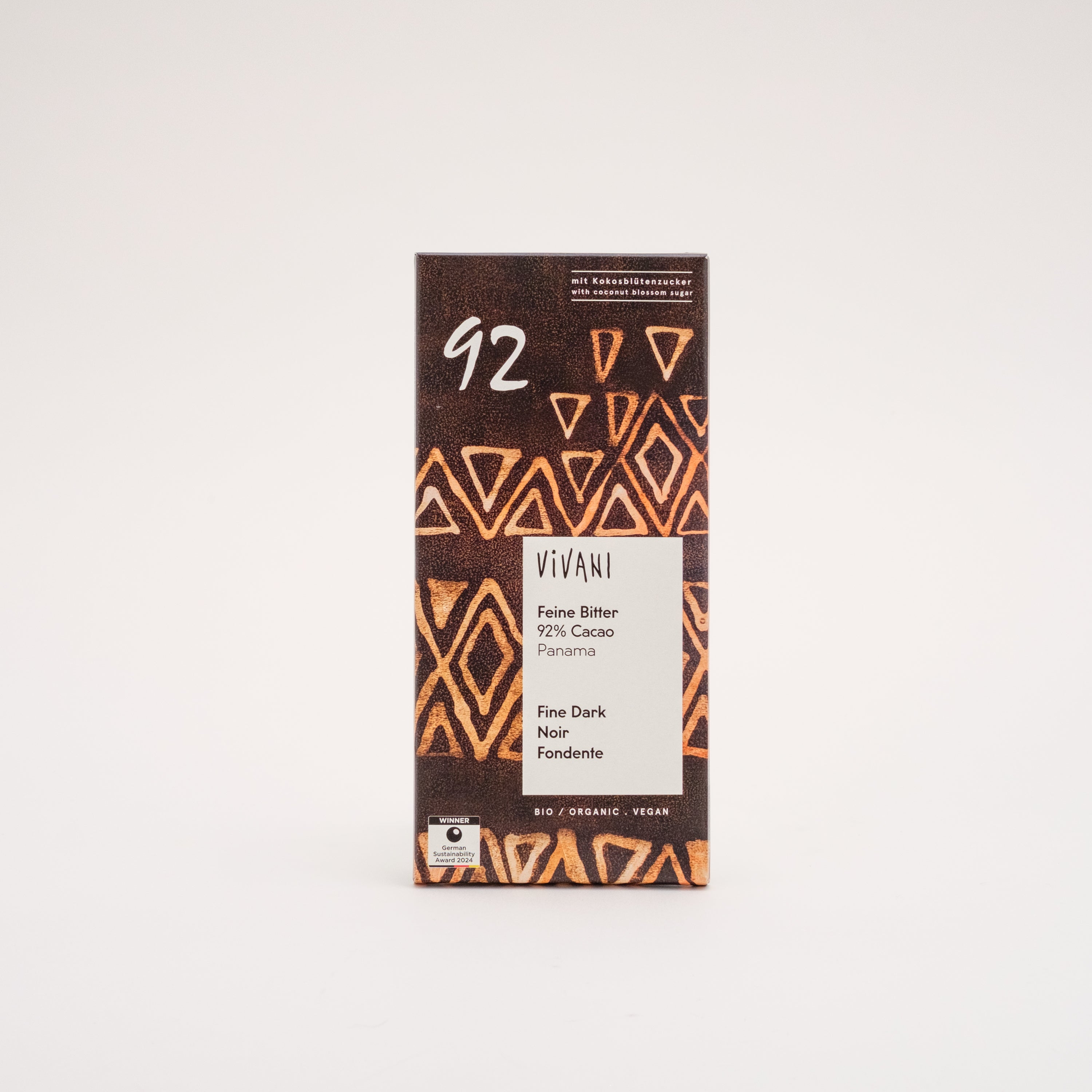 VIVANI オーガニック ファインダークチョコレート92%/80g