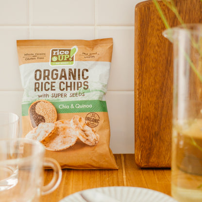 アリサンB190 有機玄米チップス チア＆キヌア 25g