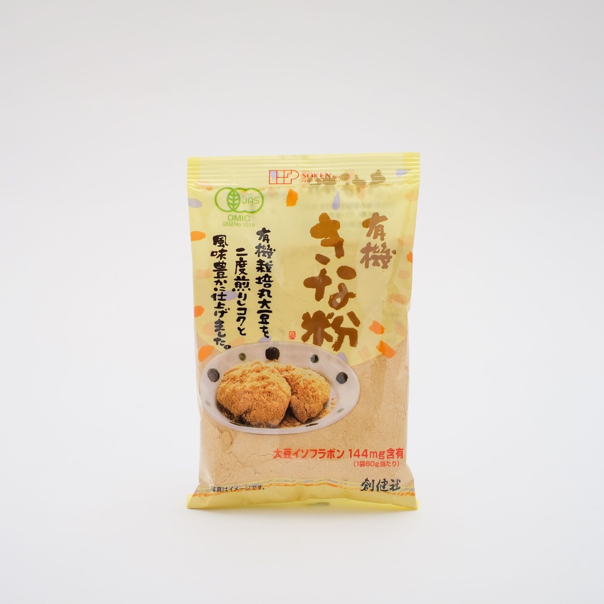 創健社 有機きな粉 80g