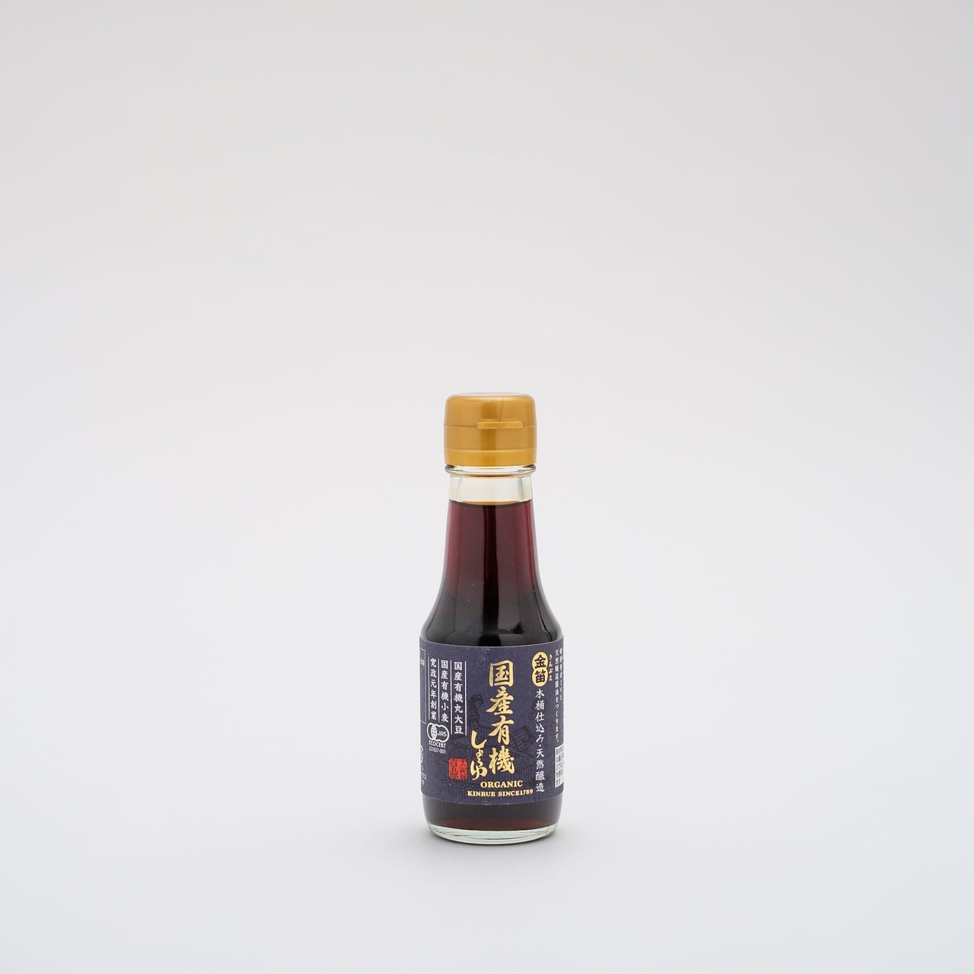 笛木醤油 金笛　国産有機しょうゆ 100ml