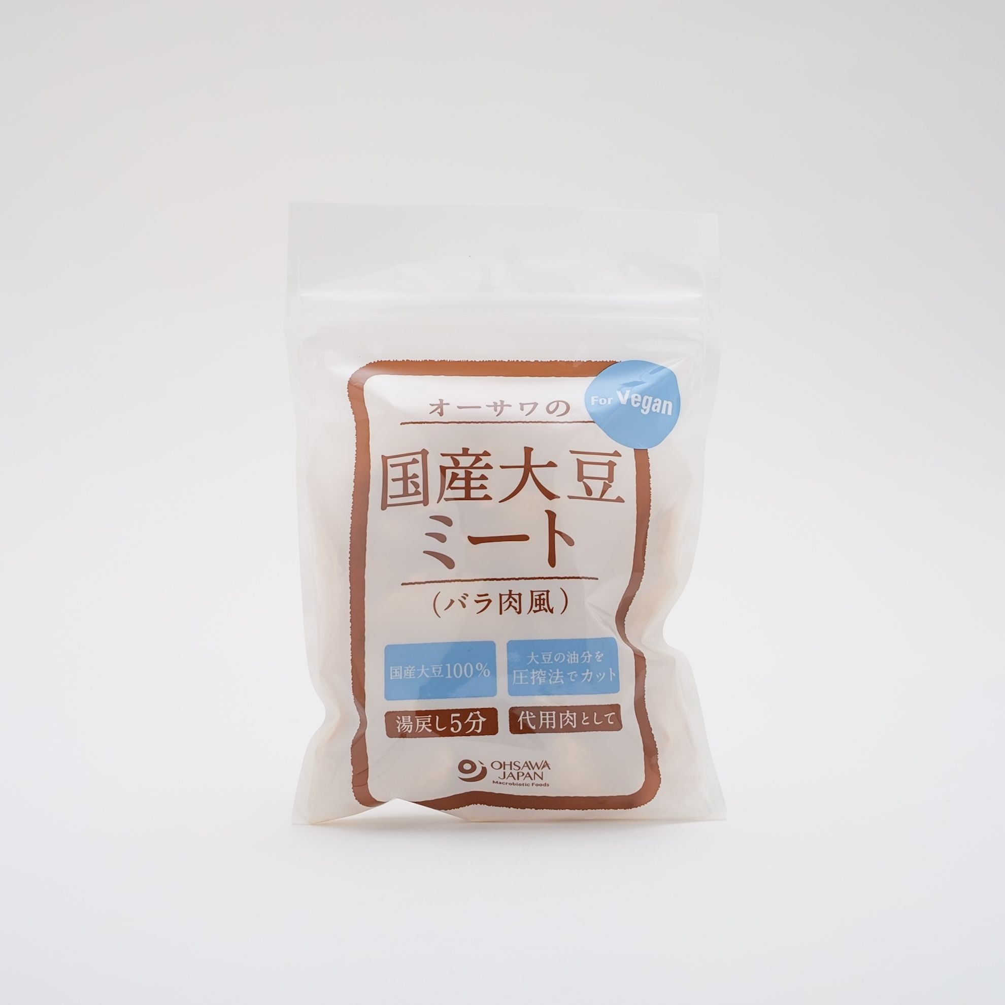 オーサワの国産大豆ミート(バラ肉風)
