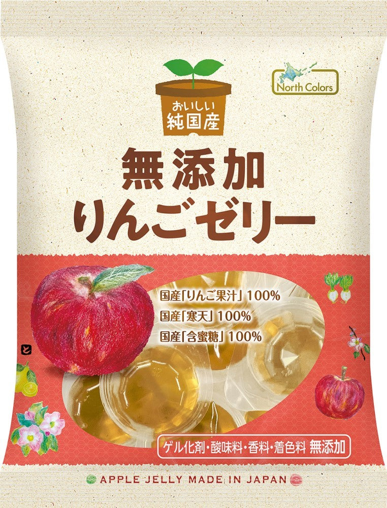 ムソー ノースカラーズ　純国産りんごゼリー11個