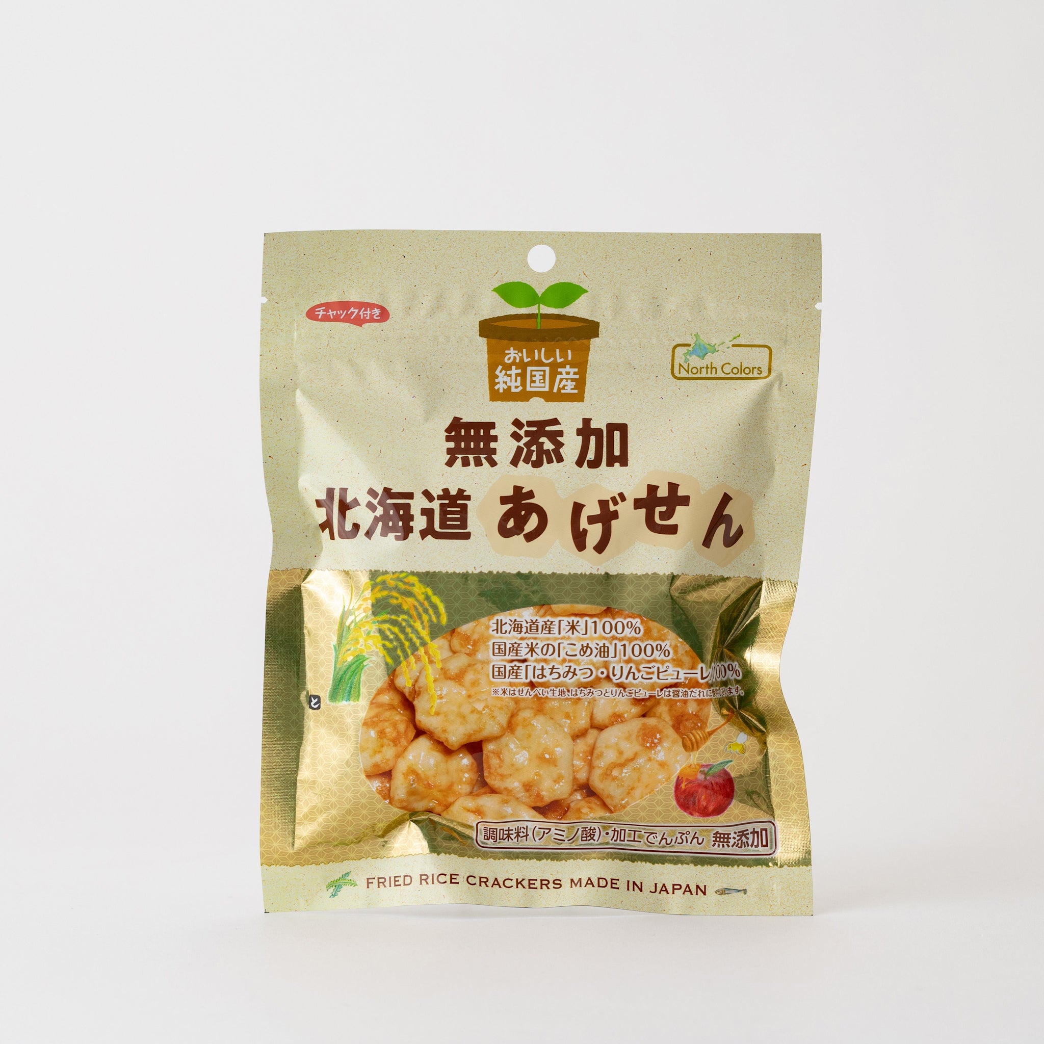 お得に買える！【賞味期限：2025/5/17】ノースカラーズ　純国産  あげせん 40g
