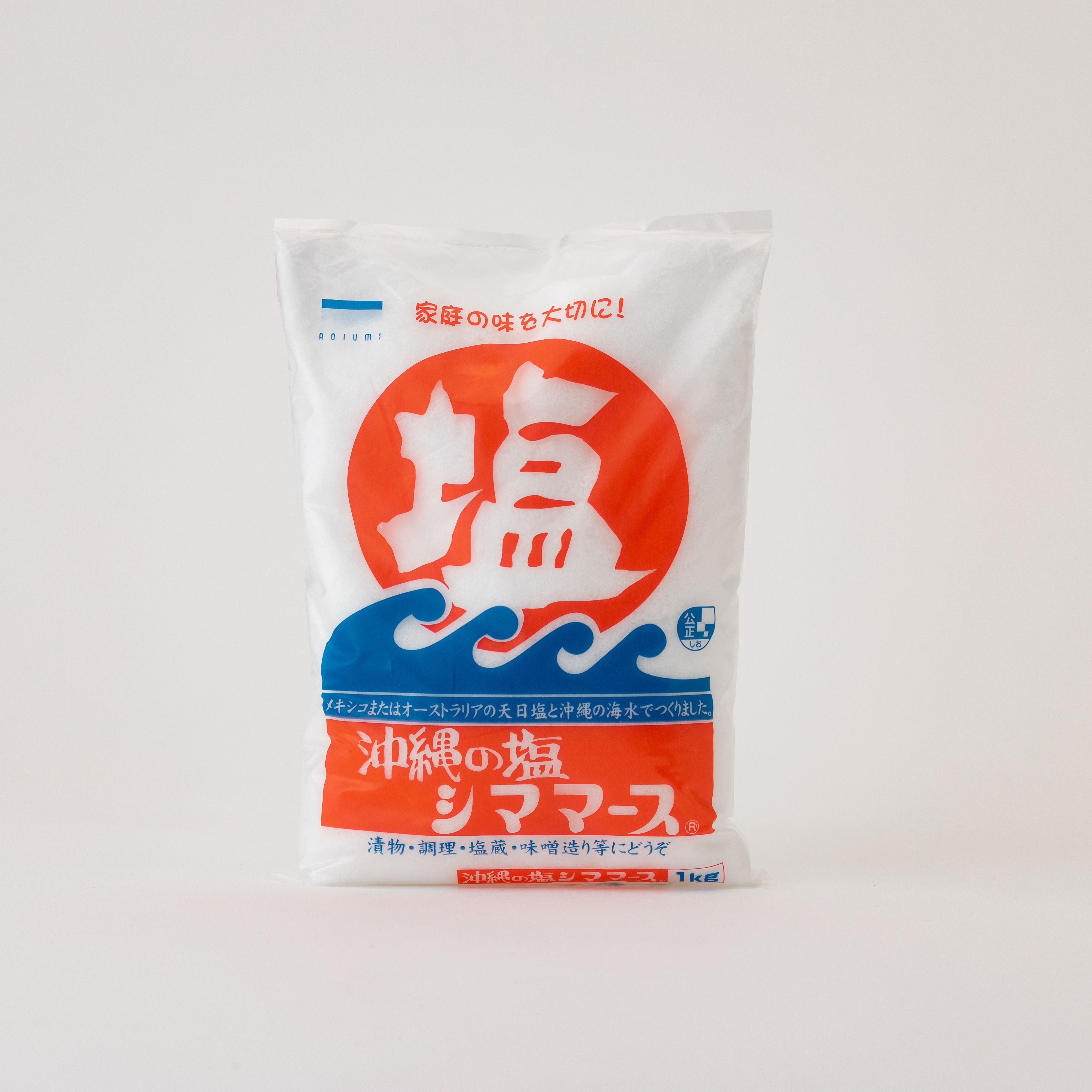 ムソー 青い海 沖縄の塩 シママース 1kg