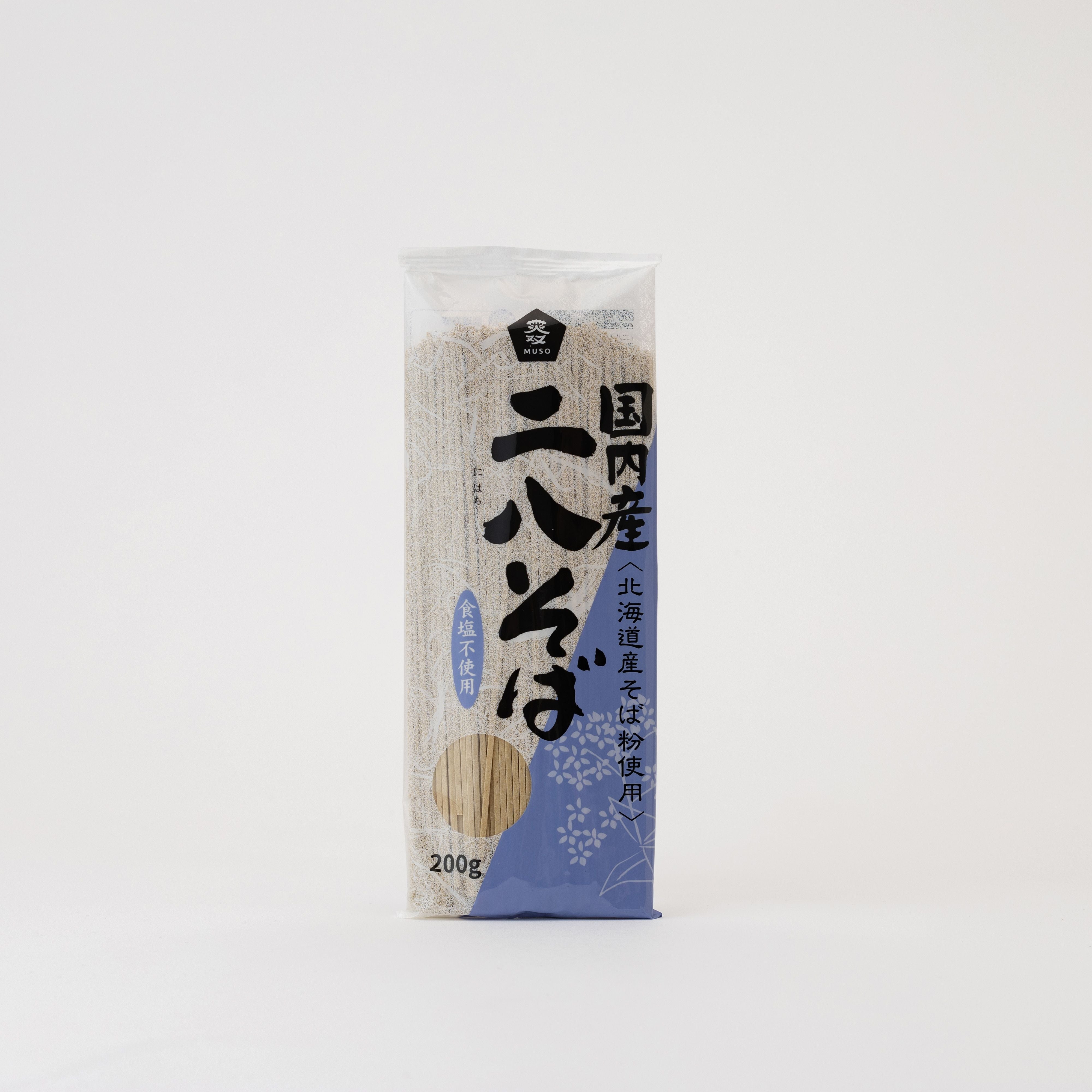 ムソー 無双 国内産二八そば 200g