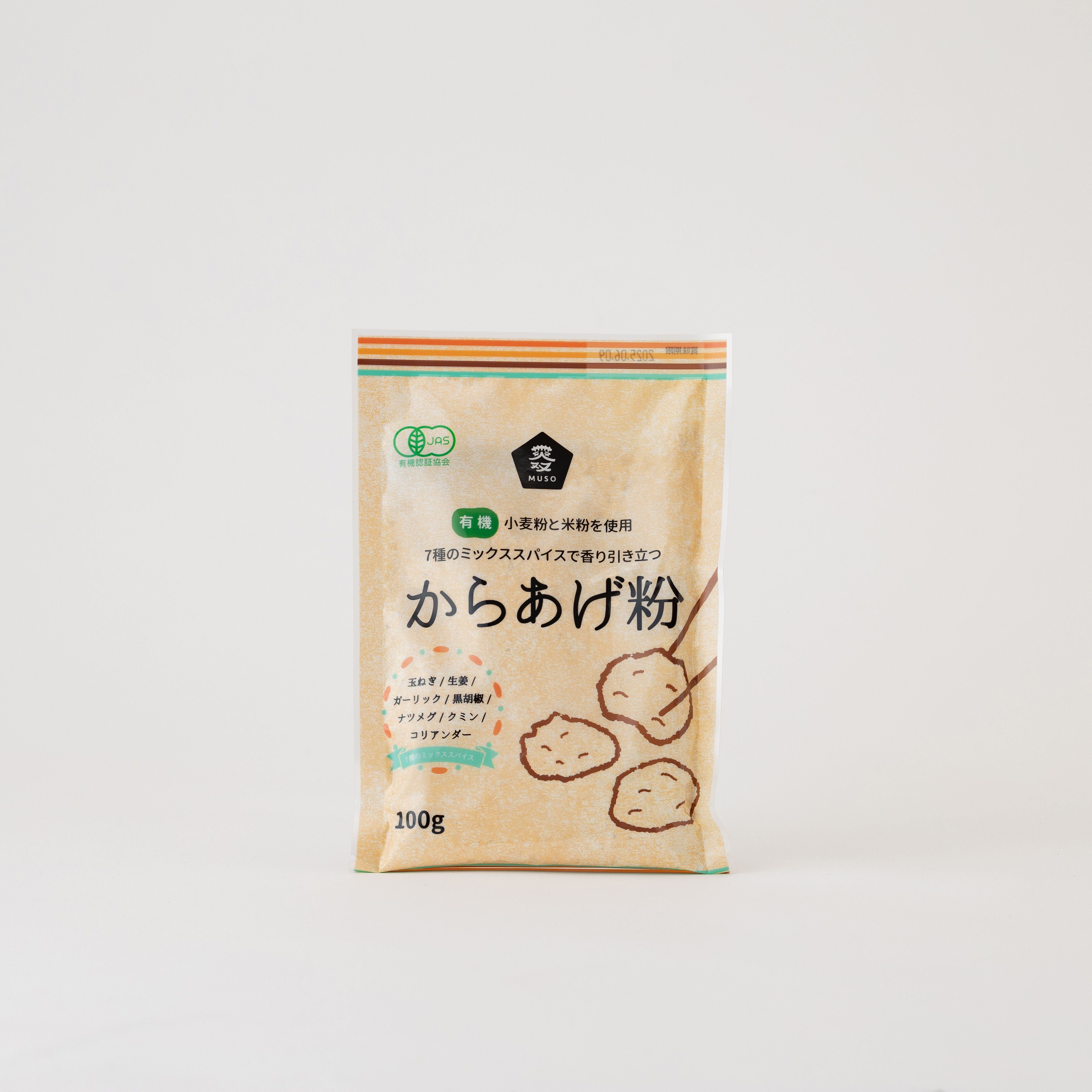 ムソー 無双 有機からあげ粉 100g