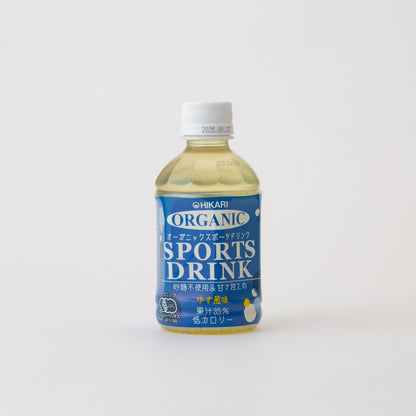 ☆ヒカリ オーガニックスポーツドリンク 280ml （ペットボトル）