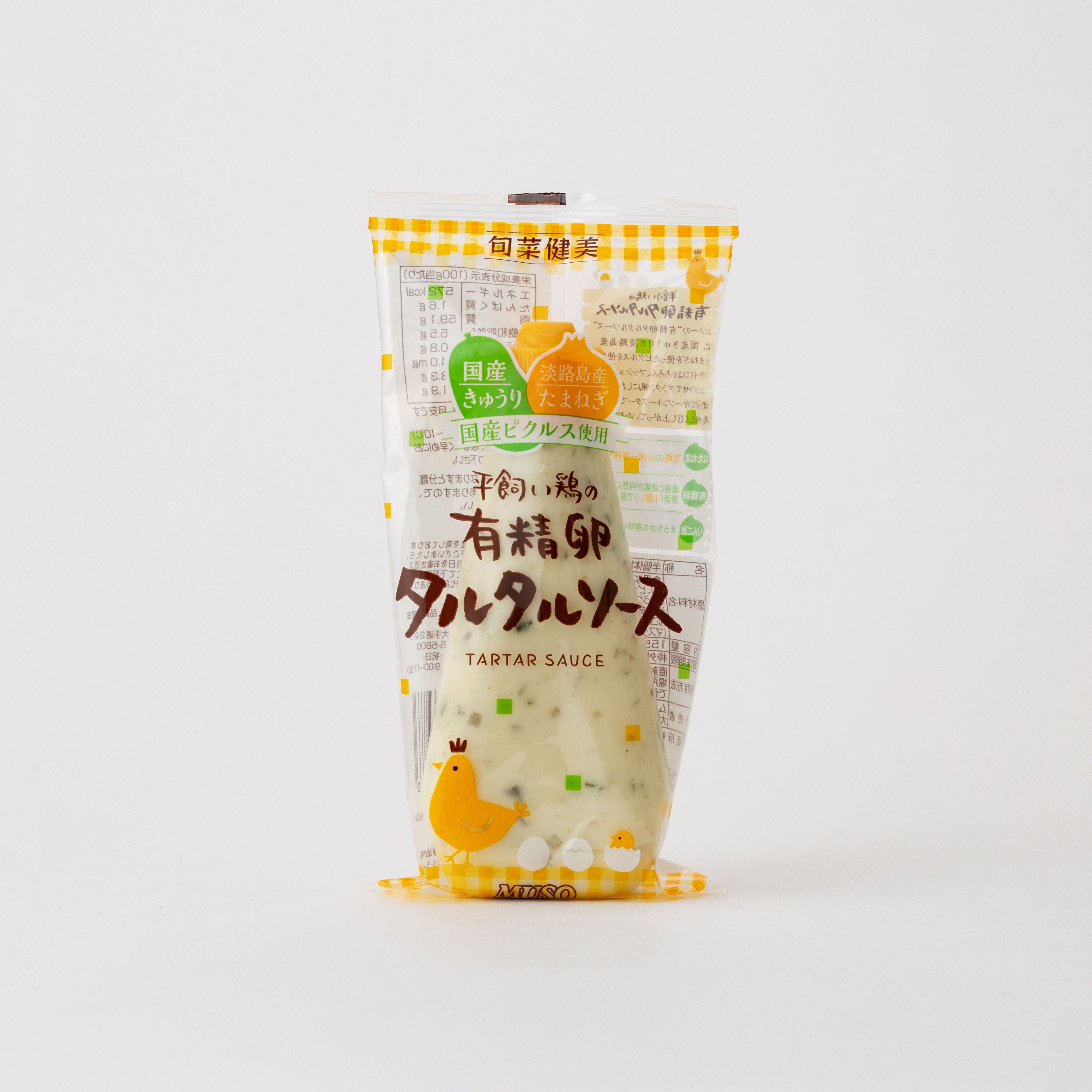 ムソー 平飼い鶏の有精卵タルタルソース 155g