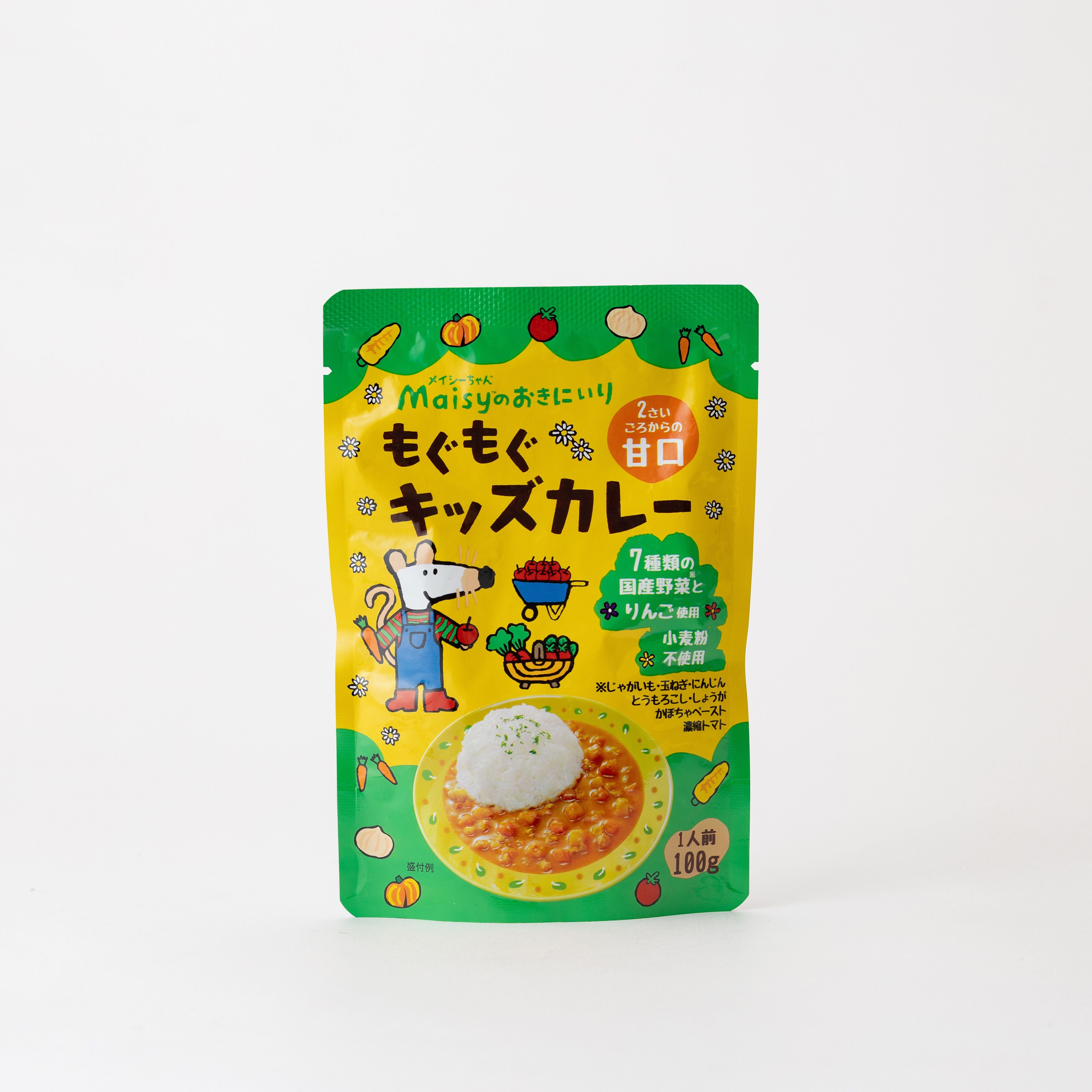 創健社 メイシーちゃん（ＴＭ）のおきにいり もぐもぐキッズカレー（レトルト） 100g