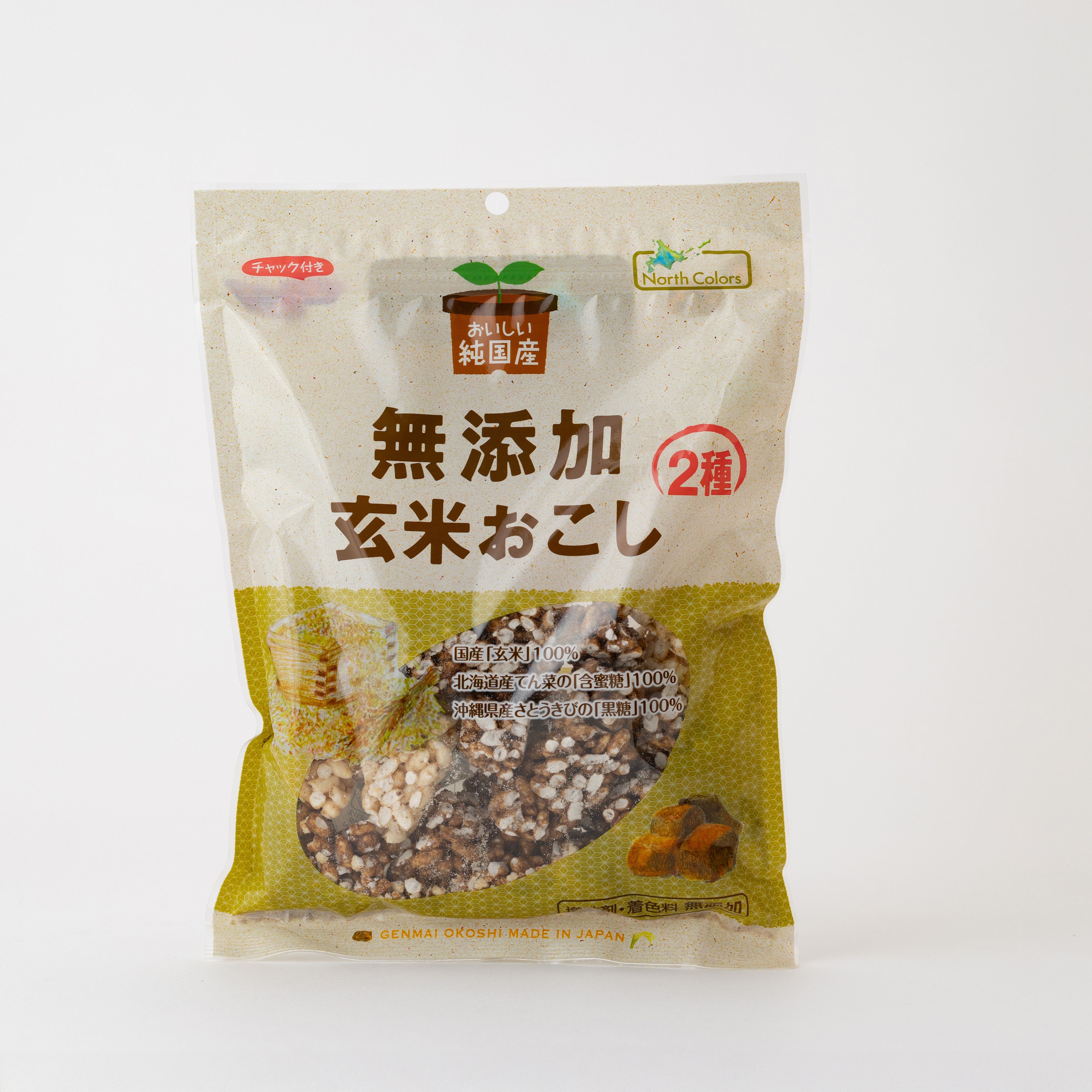 ノースカラーズ 純国産玄米おこし 90g