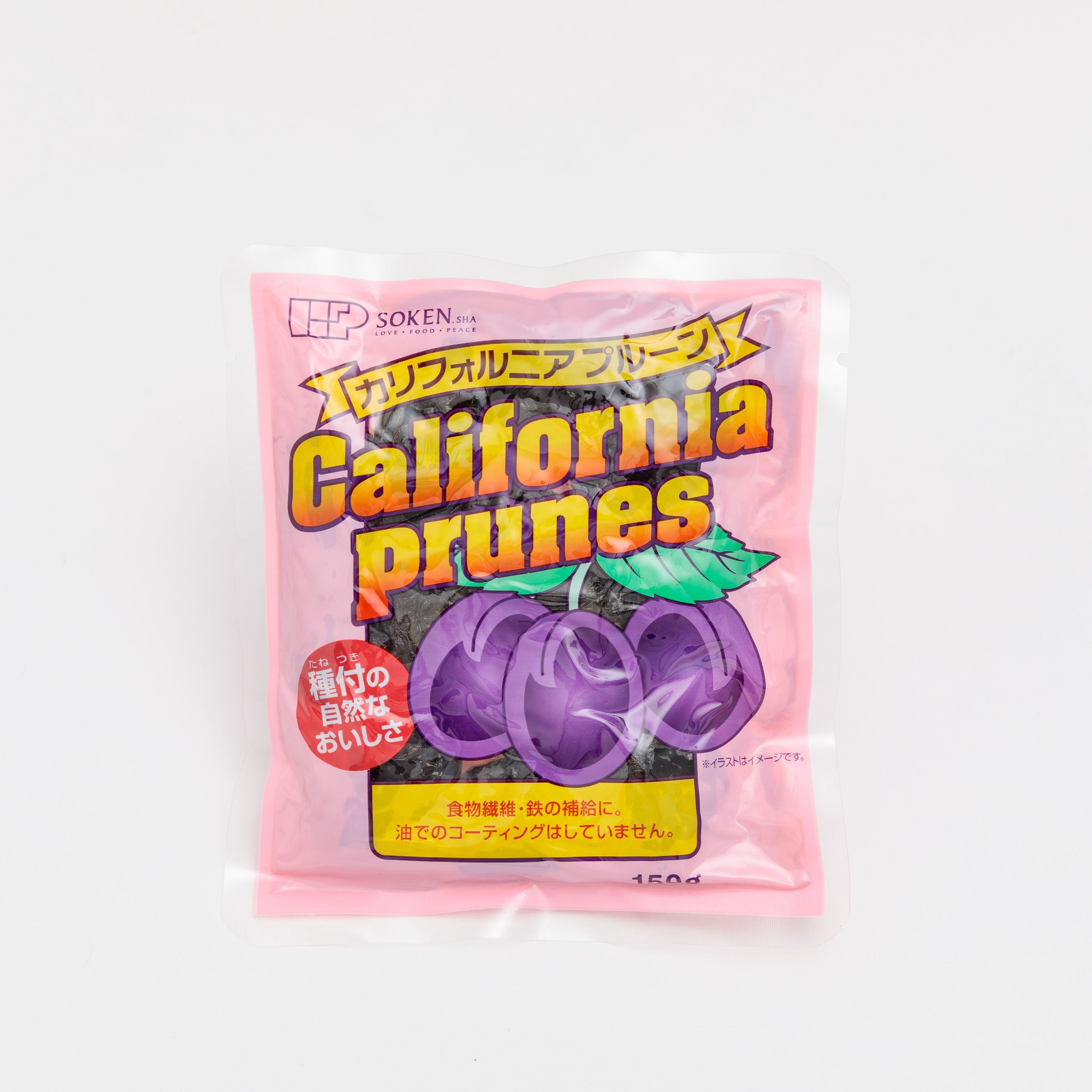 創健社 カリフォルニアプルーン 150g