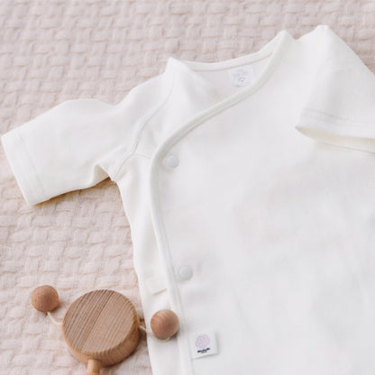 のびやかコットンのベビー中肌着