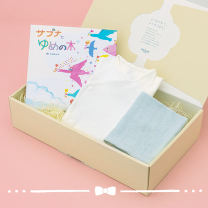 ベビーアパレル＆ガーゼハンカチギフトセット